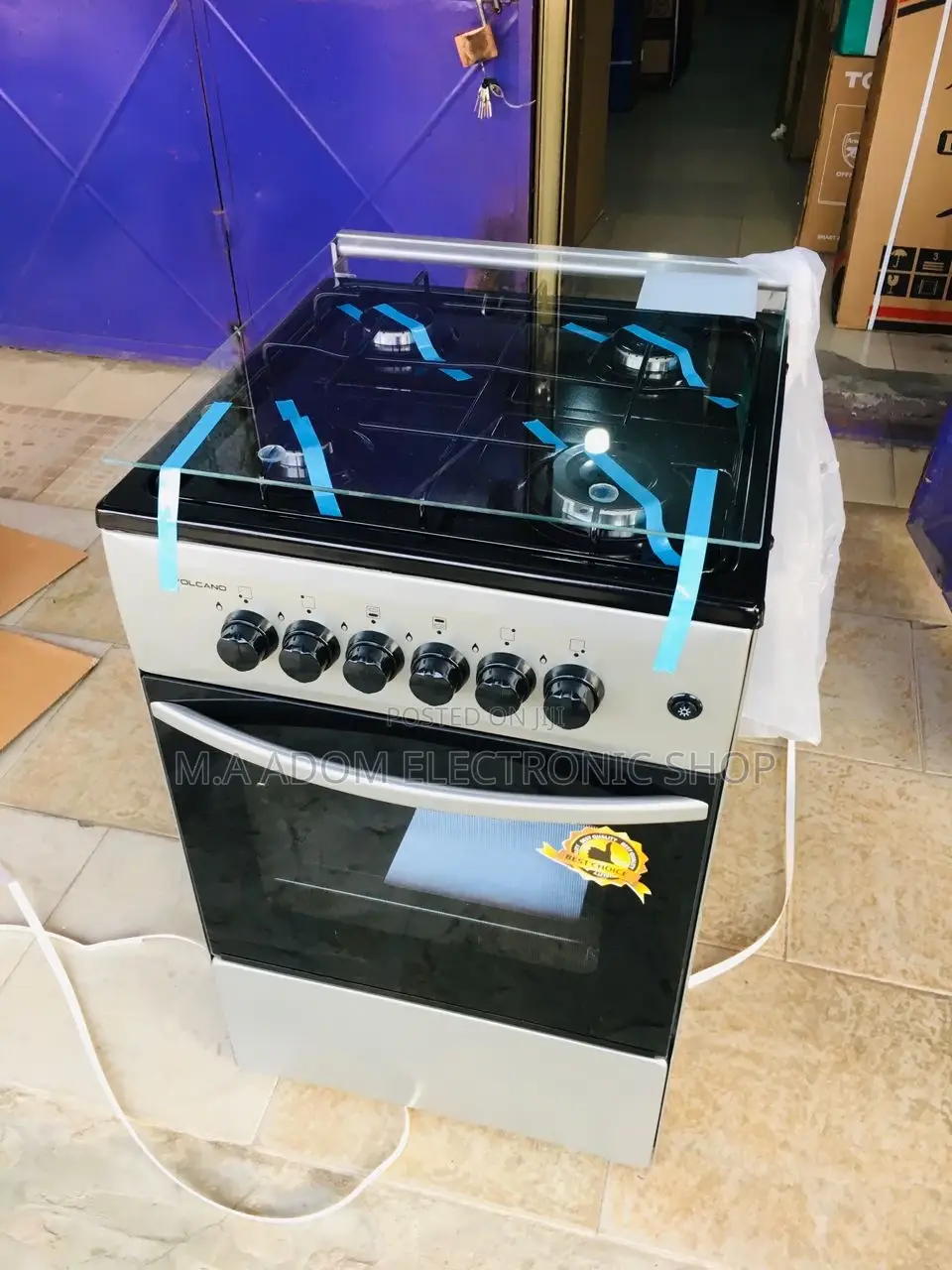 Volcano 50x50 Gas Cooker: Your Kitchen's Culinary Powerhouse