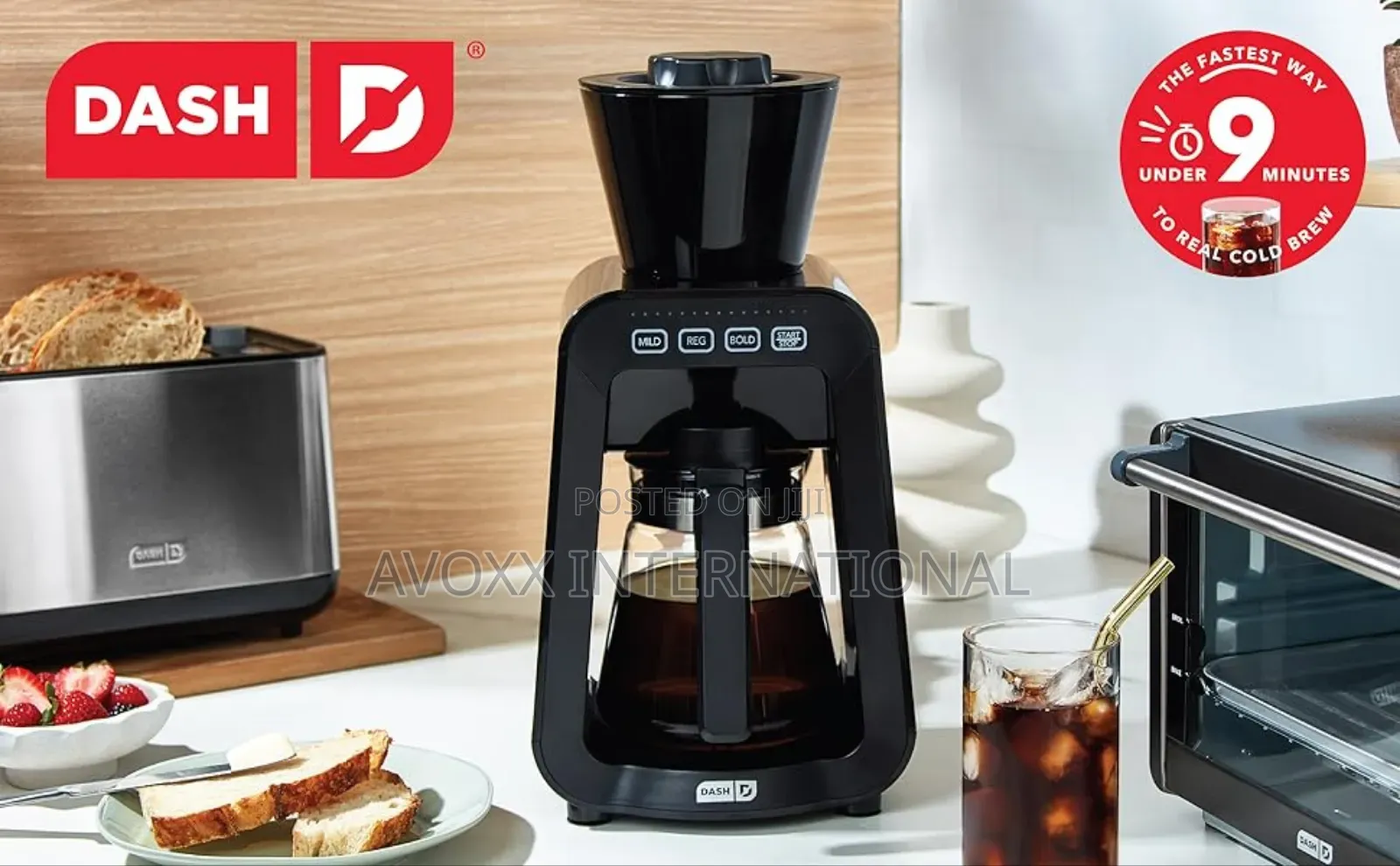DASH Rapid Cold Brew Maker W Vacupress Technology
