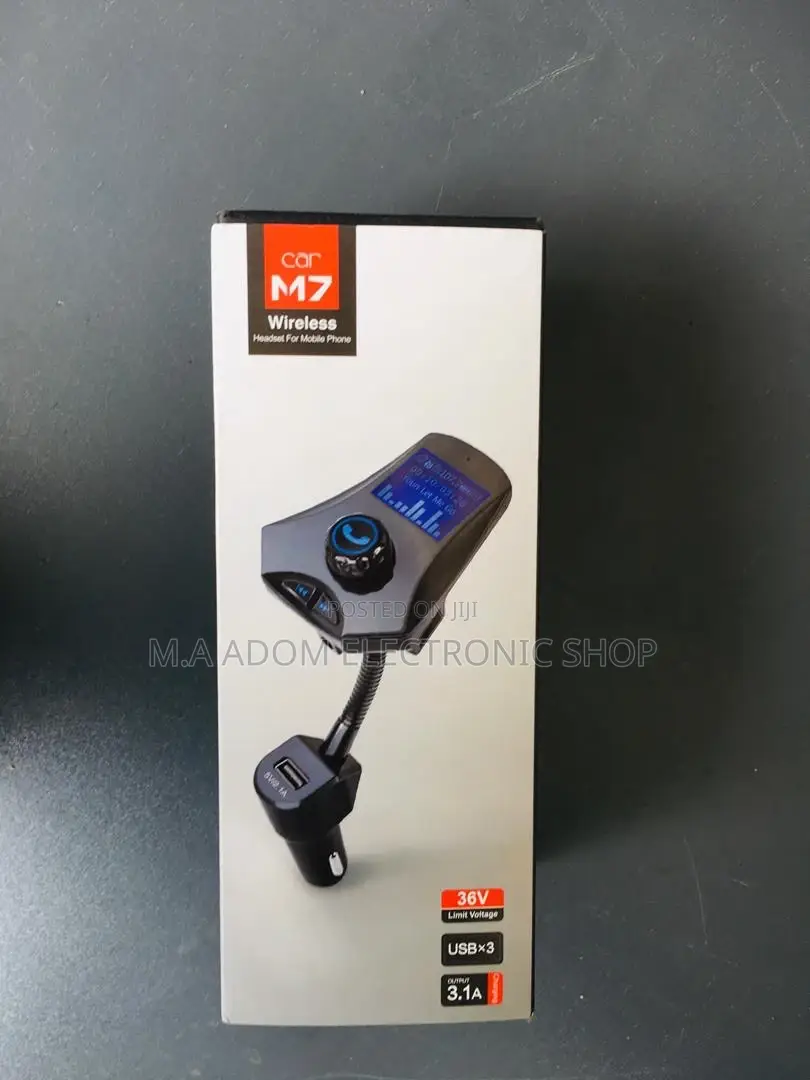 M7 Bluetooth Car Kit: Drive Smart, Stay Connected