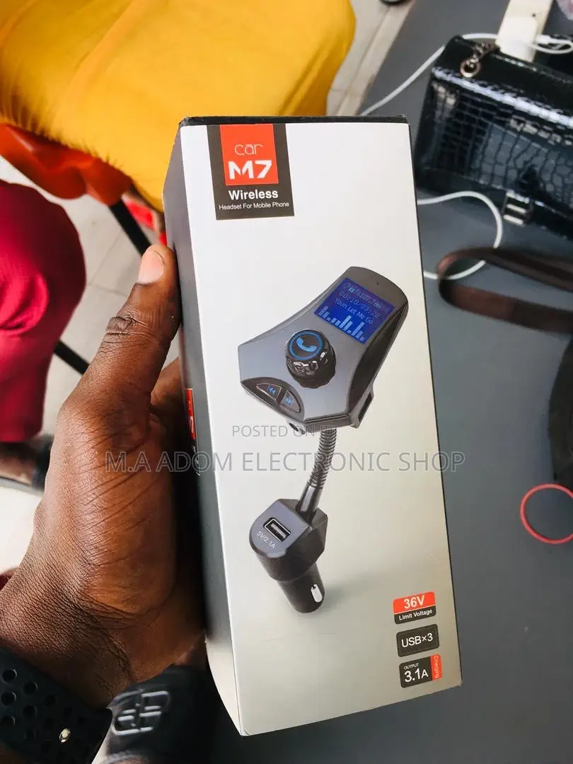 M7 Bluetooth Car Kit: Drive Safer, Stay Connected