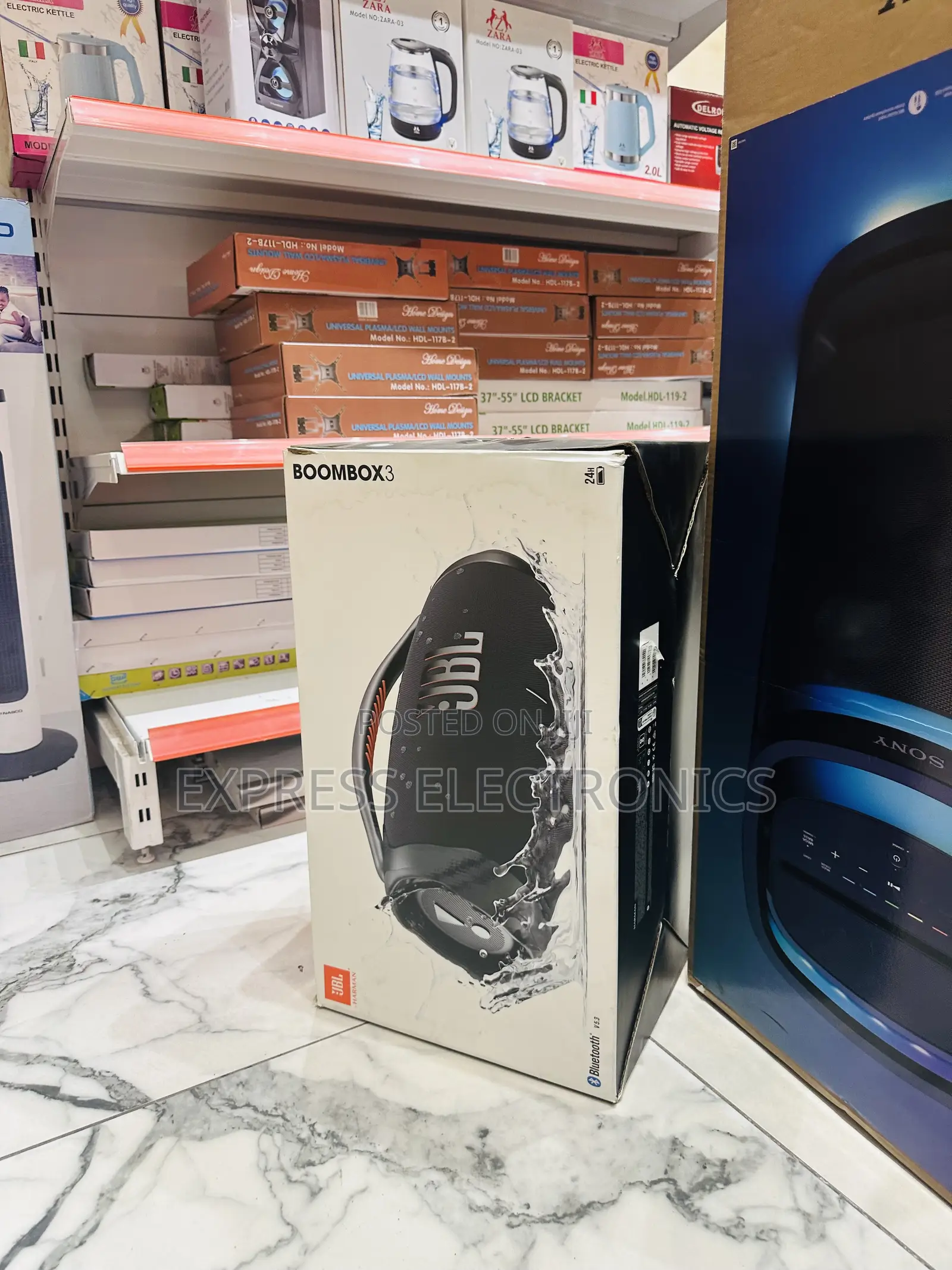 Call and Order for Boombox 3  