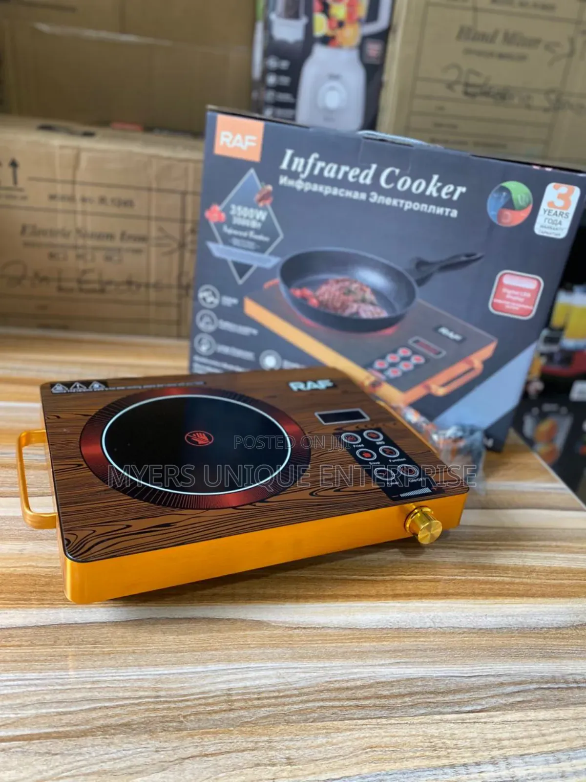 3500W Knob Control Infrared Cooker