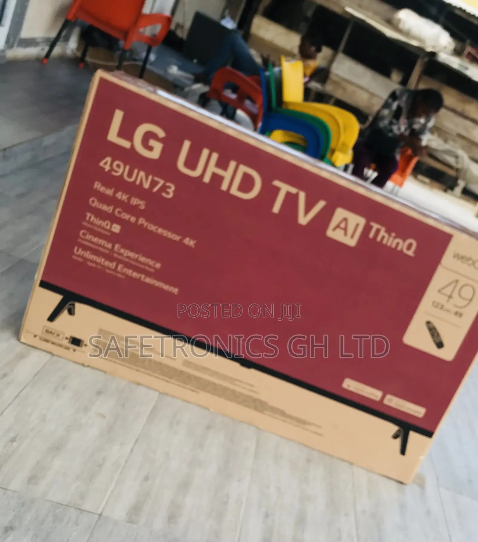 Accessible New 49 Inch Smart Android UN73 LG Tv