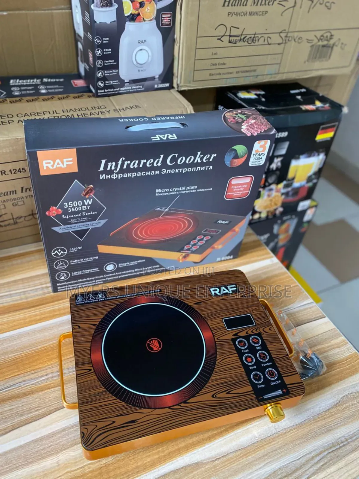 Durable Large Firepower Infrared Cooker