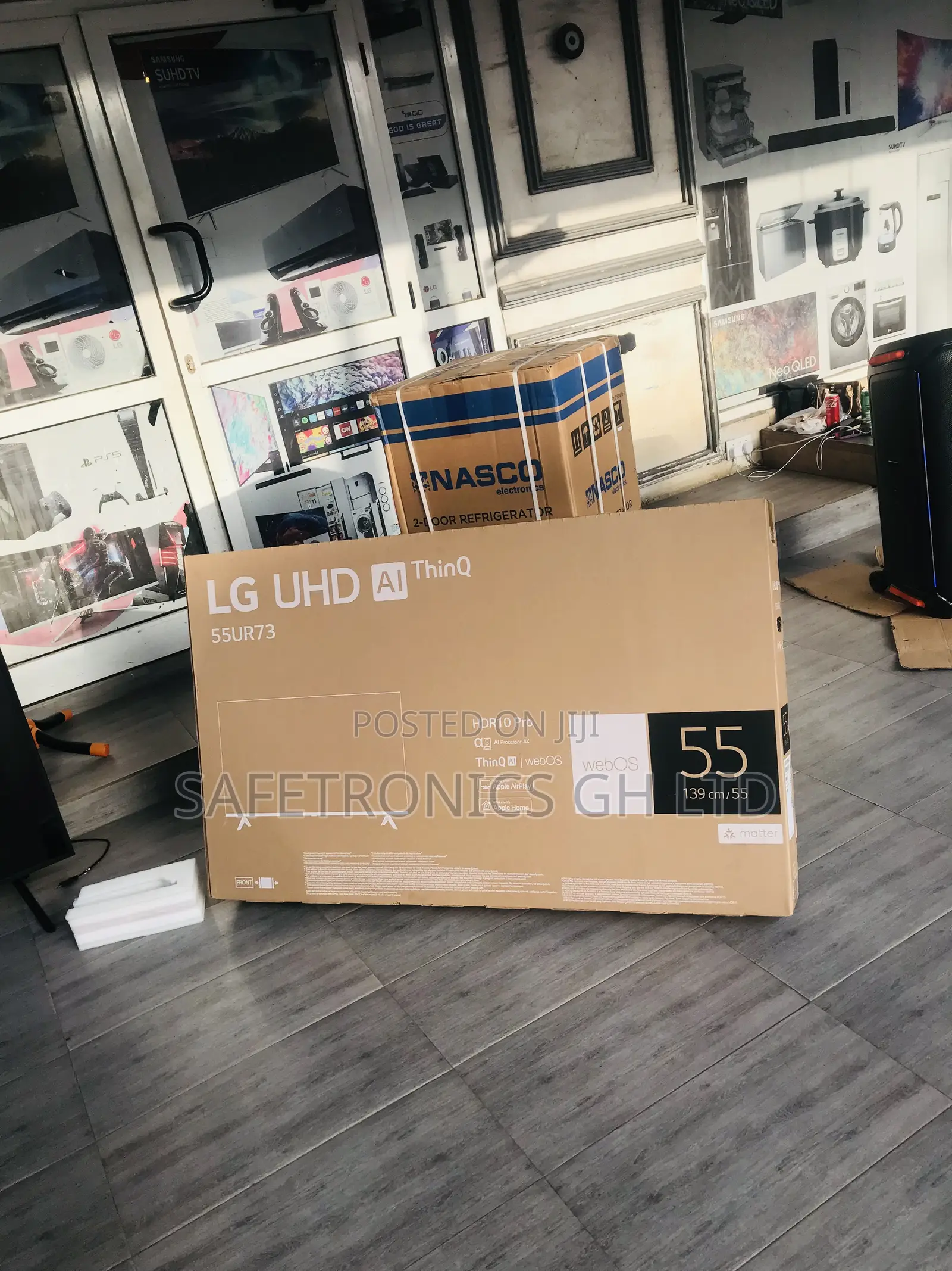 Sealed Black Lg Ur73 Led 55 Inch Smart Google Tv