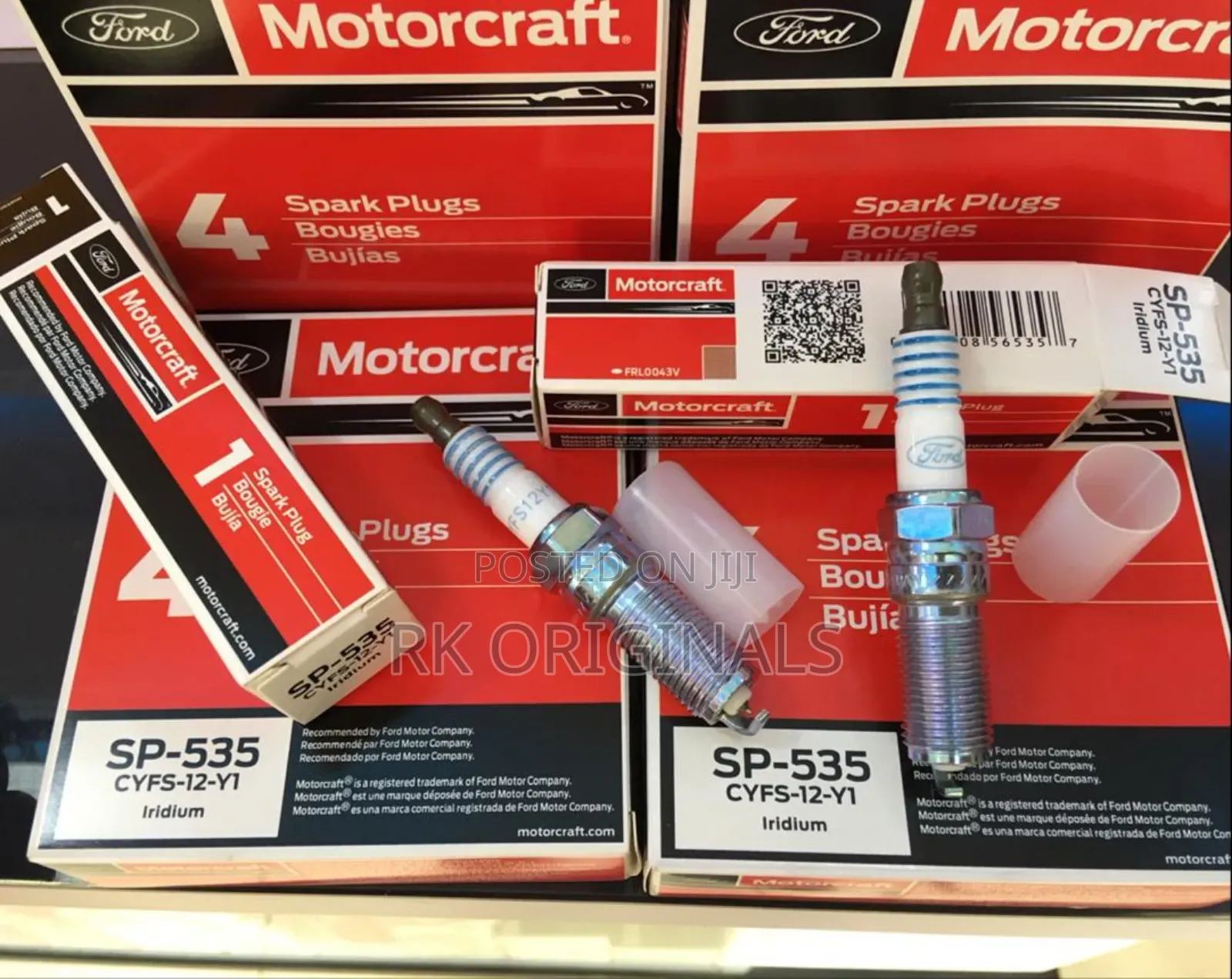 Ecosport/Focus/Fiesta Motorcraft Sp-535 Spark Plugs From Usa🇺🇸