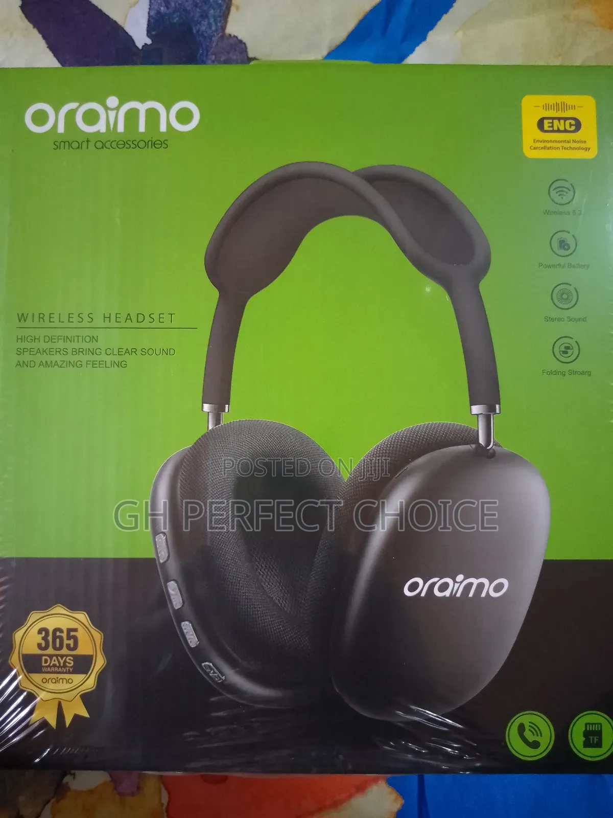 Oraimo's Finest Headset for Crystal-Clear Sound