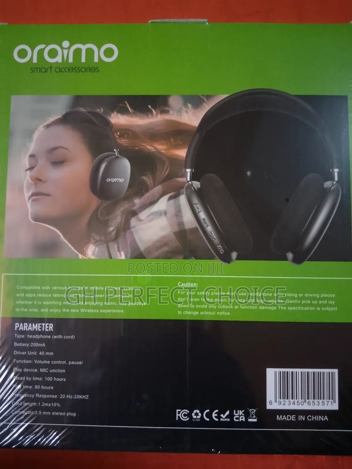 Oraimo's Finest Headset for Crystal-Clear Sound