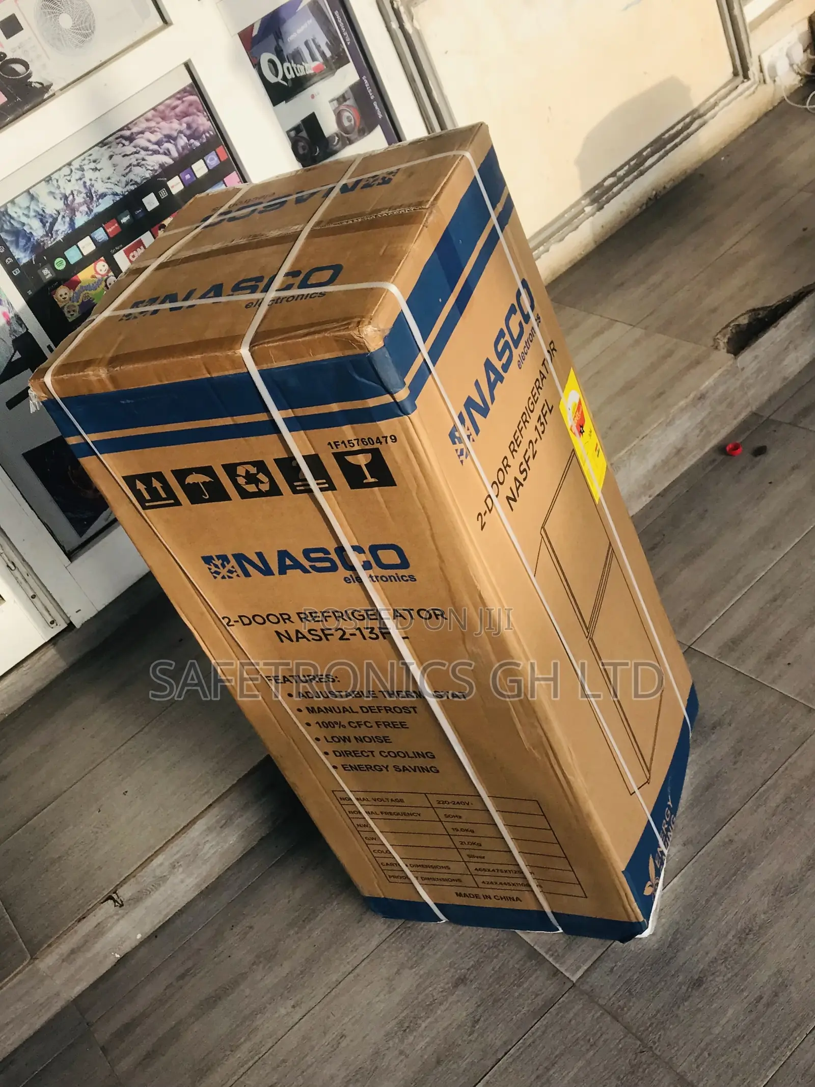 Fast Freezing  Nasf2-13fl Top Mount Doubledoor Fridge