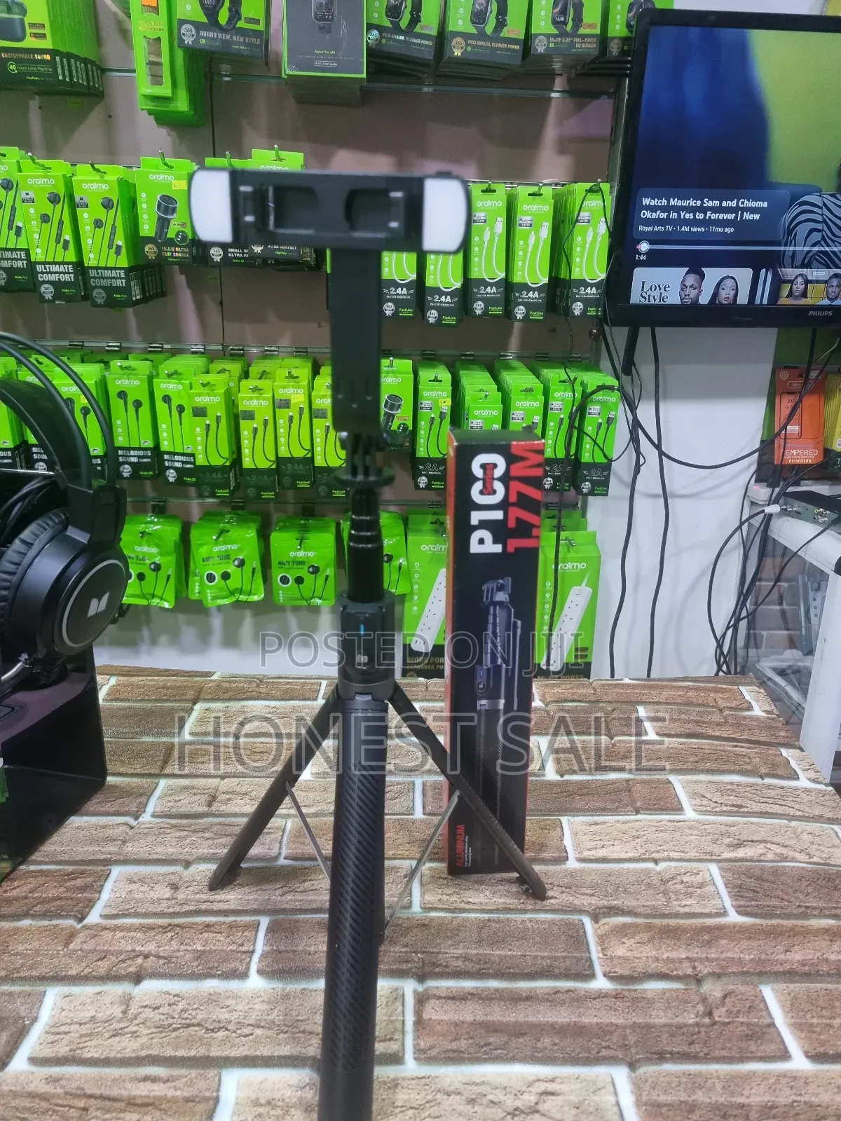 P100 Bluetooth Selfie Sopa Tripod
