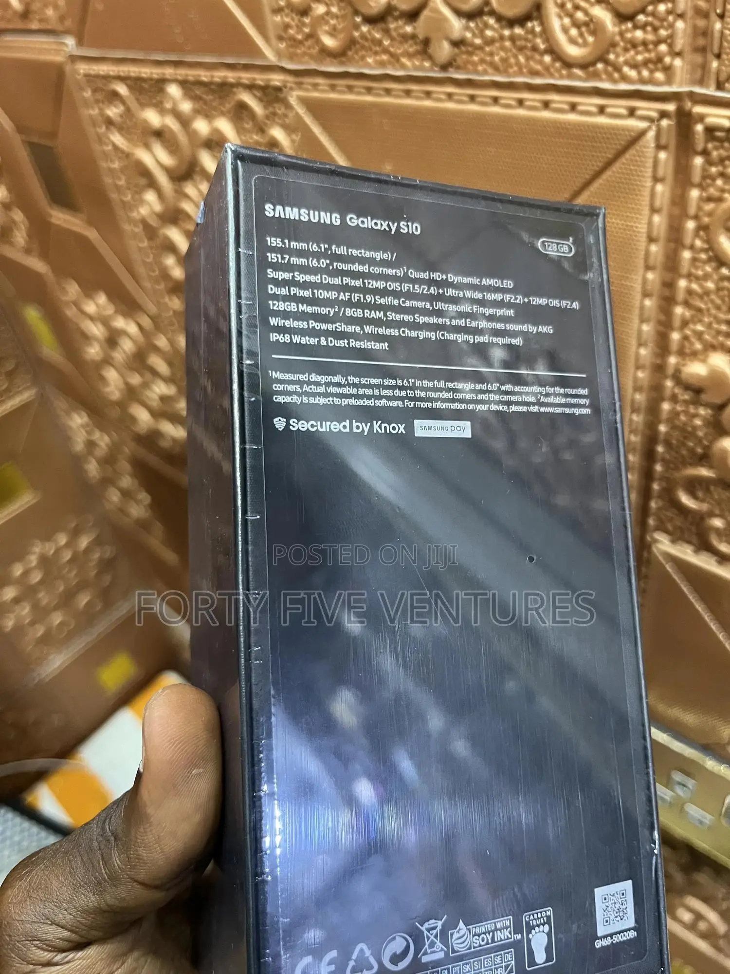 New Samsung Galaxy S10 128 GB Black