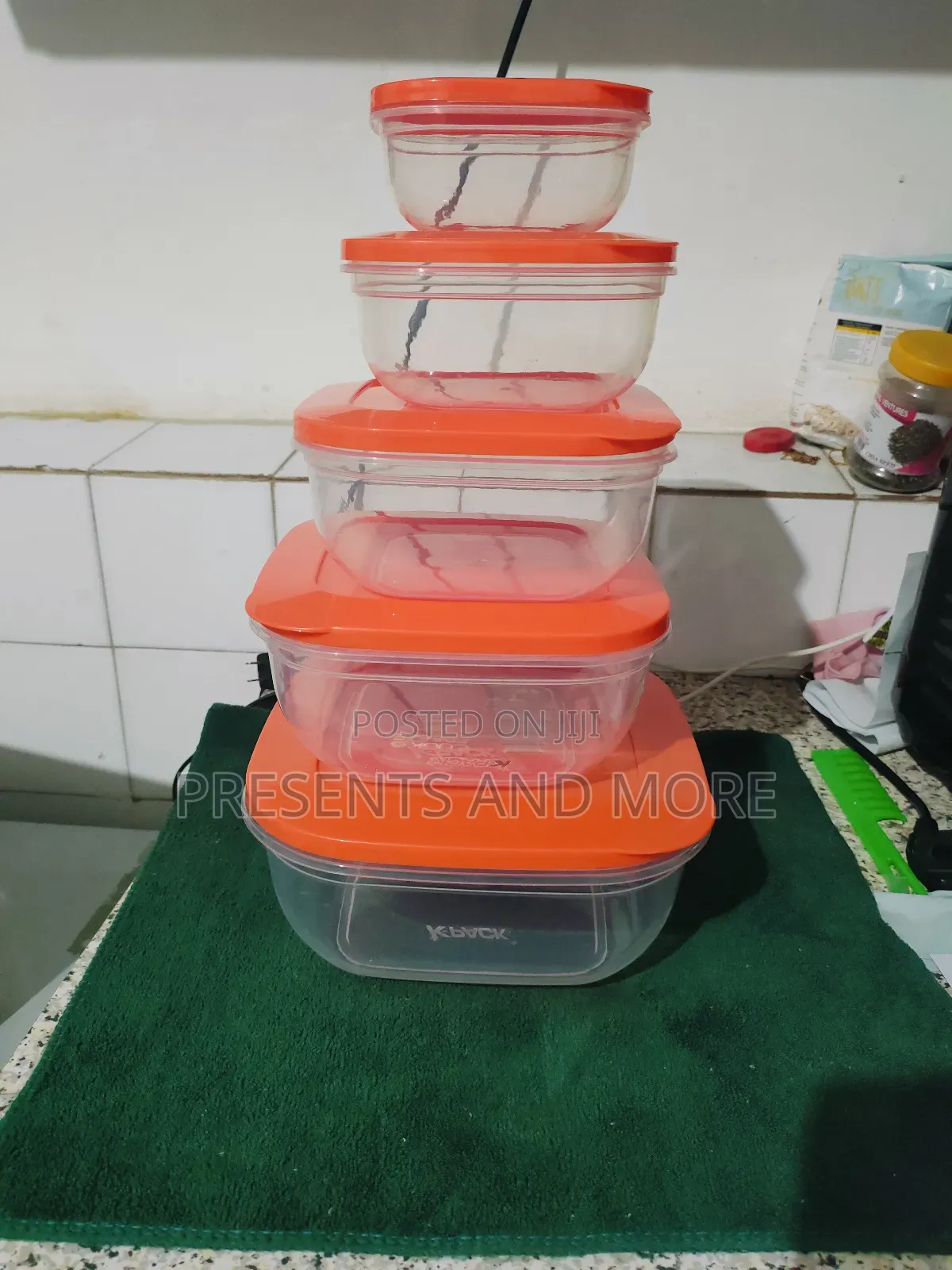 10 Set Of Fridge Storage Bowls
