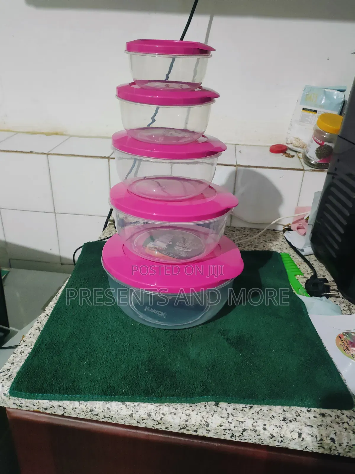 10 Set Of Fridge Storage Bowls