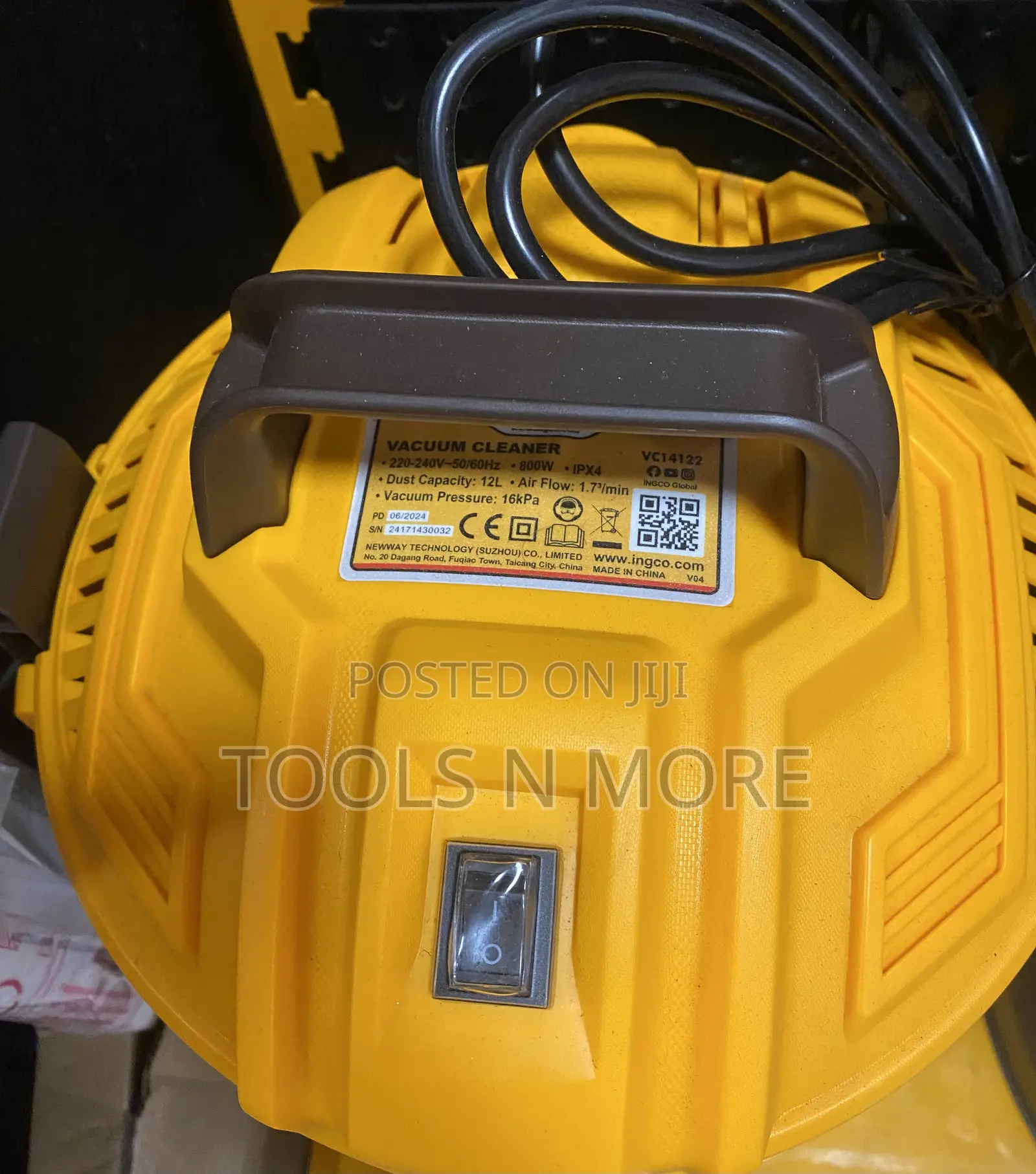 Ingco Vacuum Cleaner 800w 12l