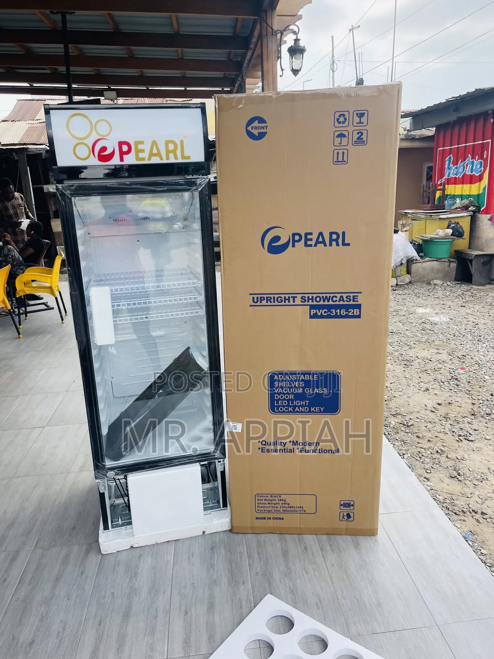 Order Reliable Pearl1 Door Display Refrigerator(Pvc-316-2b)