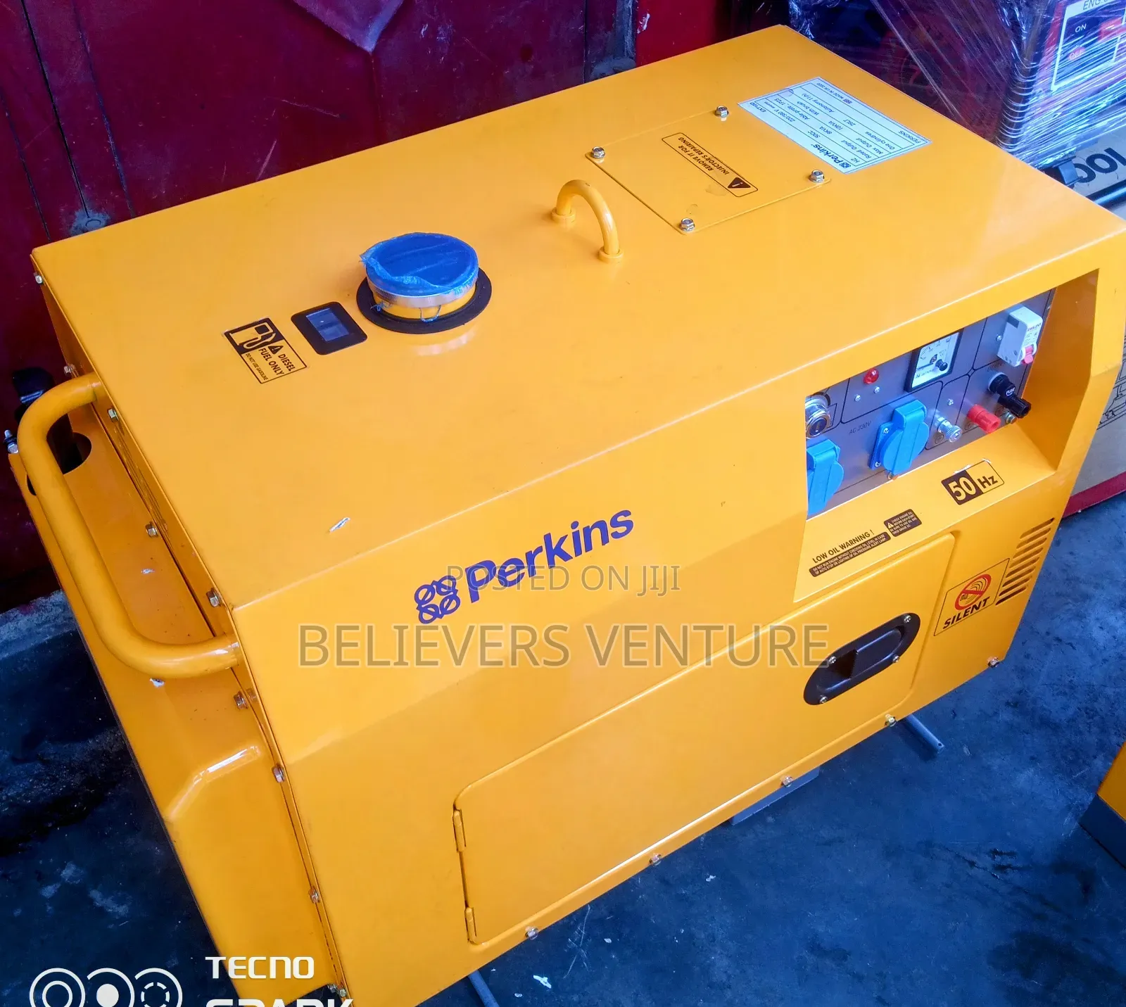Easy Start Generator 10kva Diesel Perkins Generator 13000wat