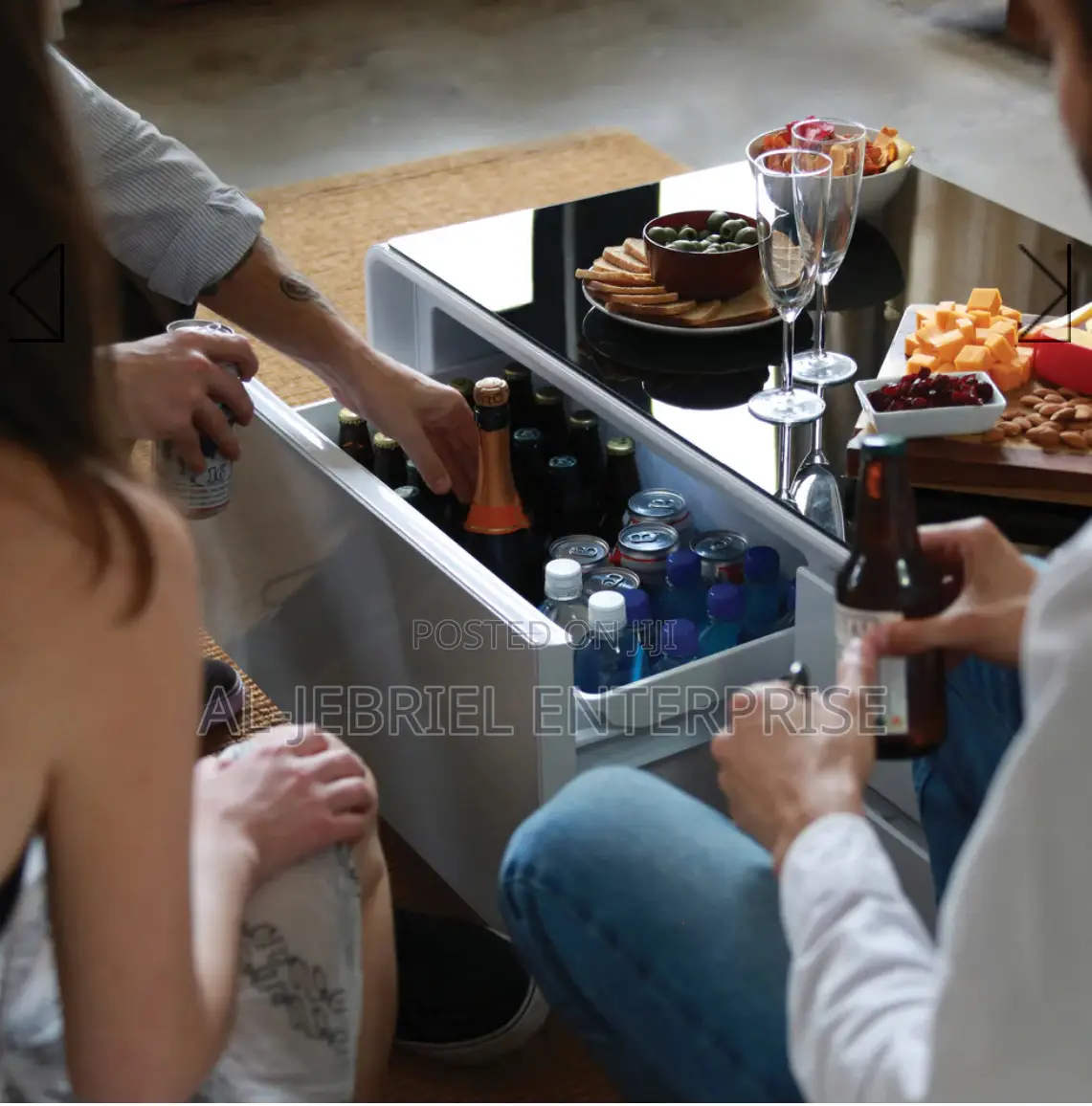 Sobro Smart Coffee Table — White