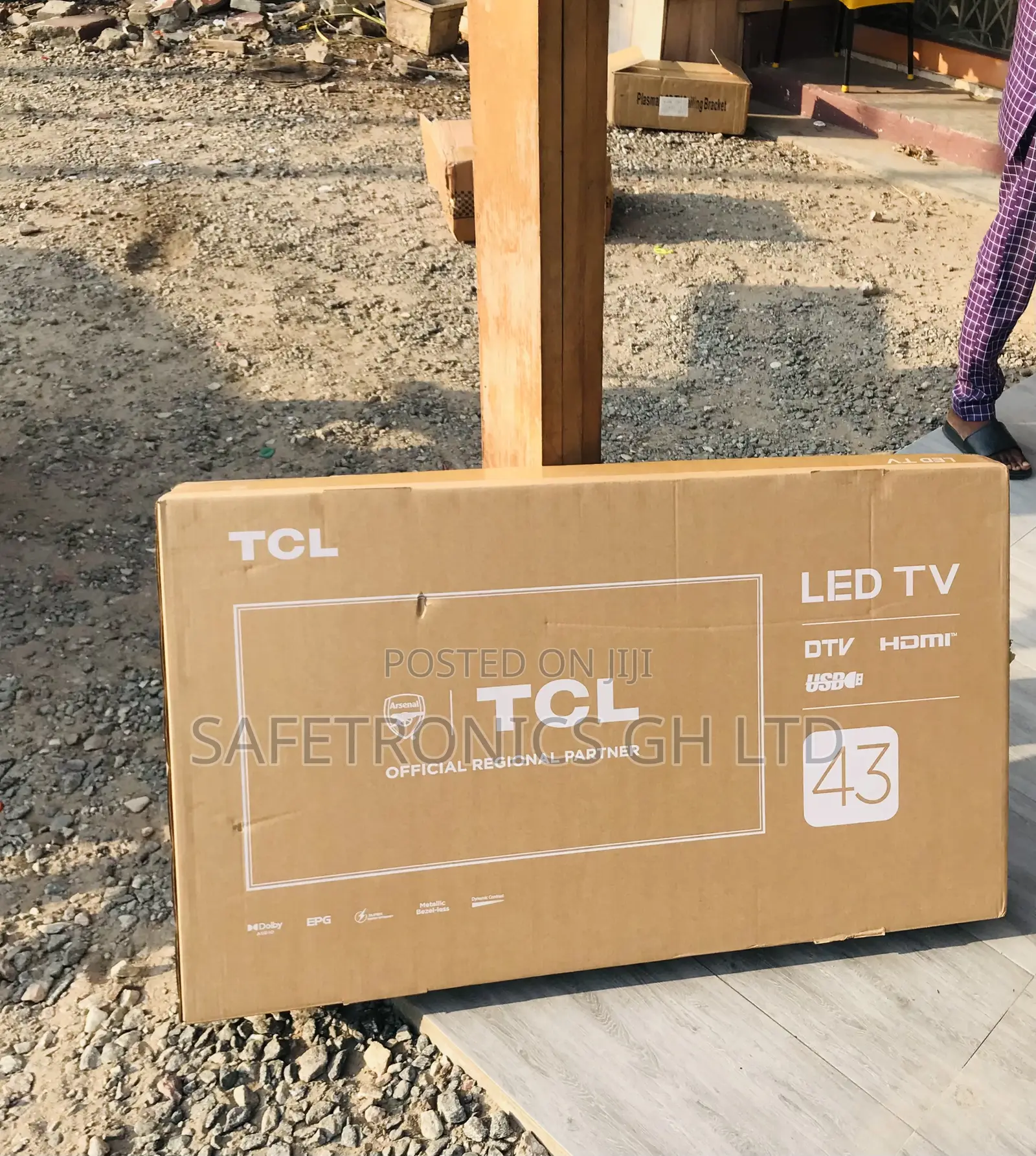 Buy TCL 43 Inch Smart P635 Led Glossy HDR Tv