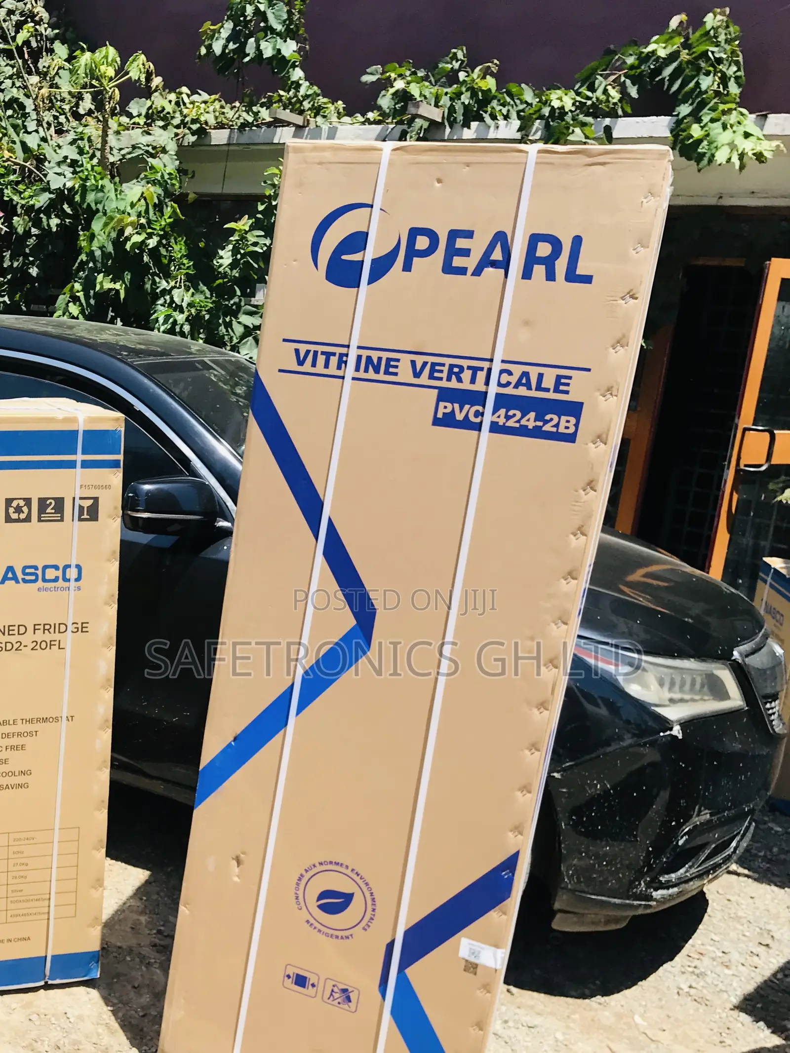 Lockable Slide Glass Singledoor PVC-424-2b Pearl Display