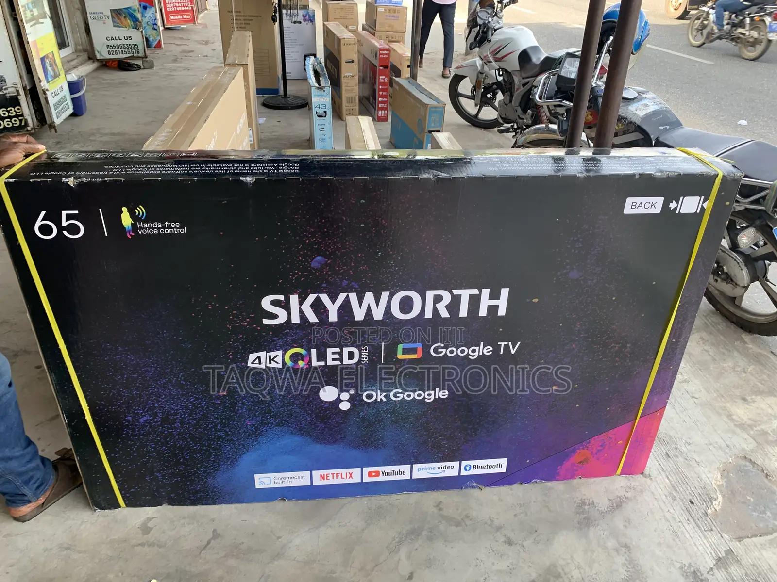 Skyworth-65qled-Smart -Android TV