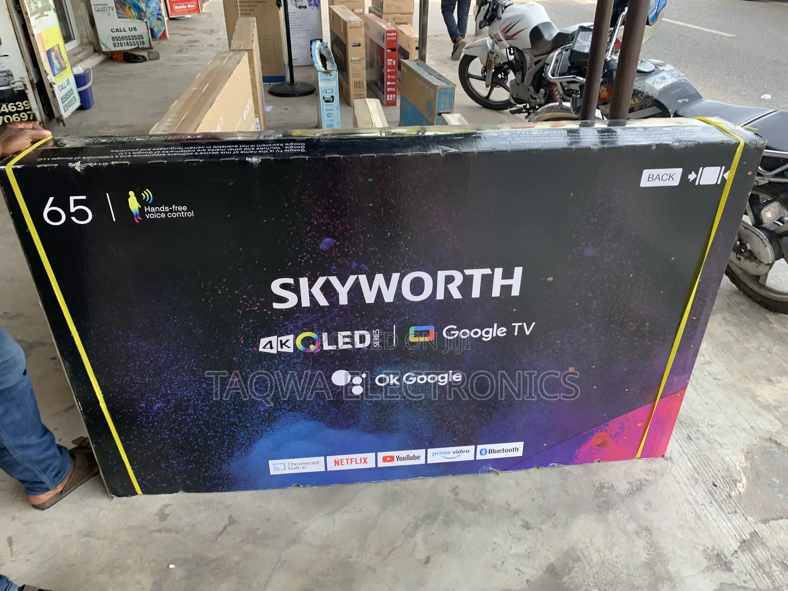 Skyworth-65qled-Smart -Android TV