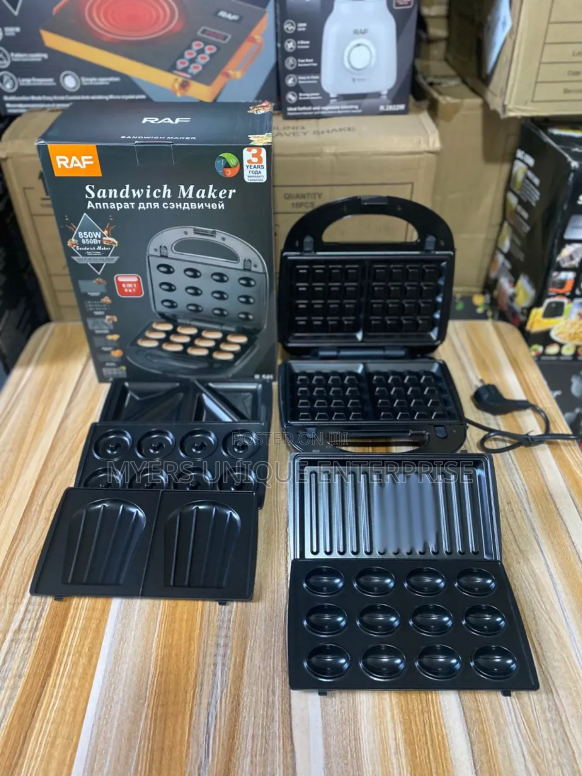 Portable 6in1 Sandwich Maker