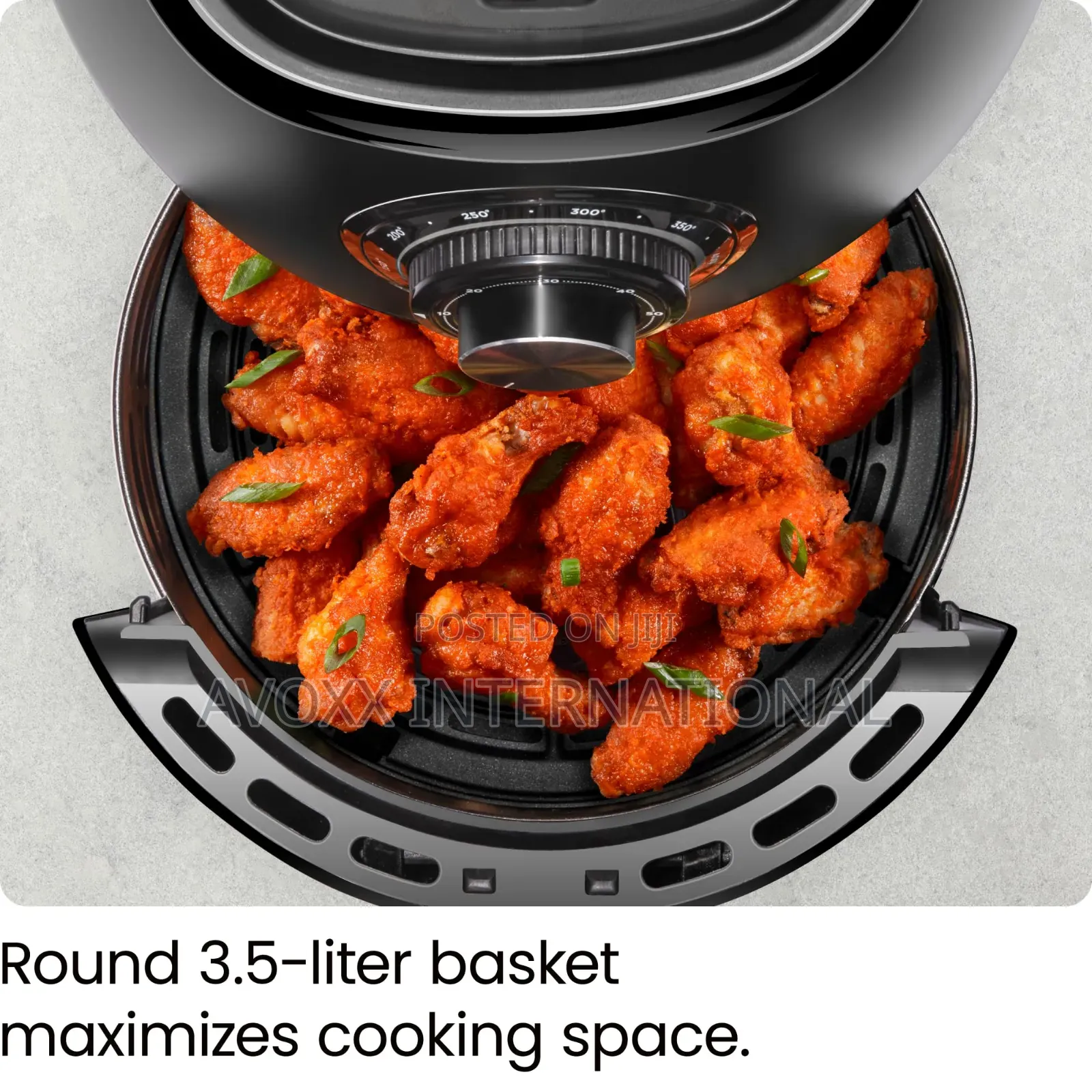 CHEFMAN Small Air Fryer Healthy Cooking, 3.6 Qt, Nonstick