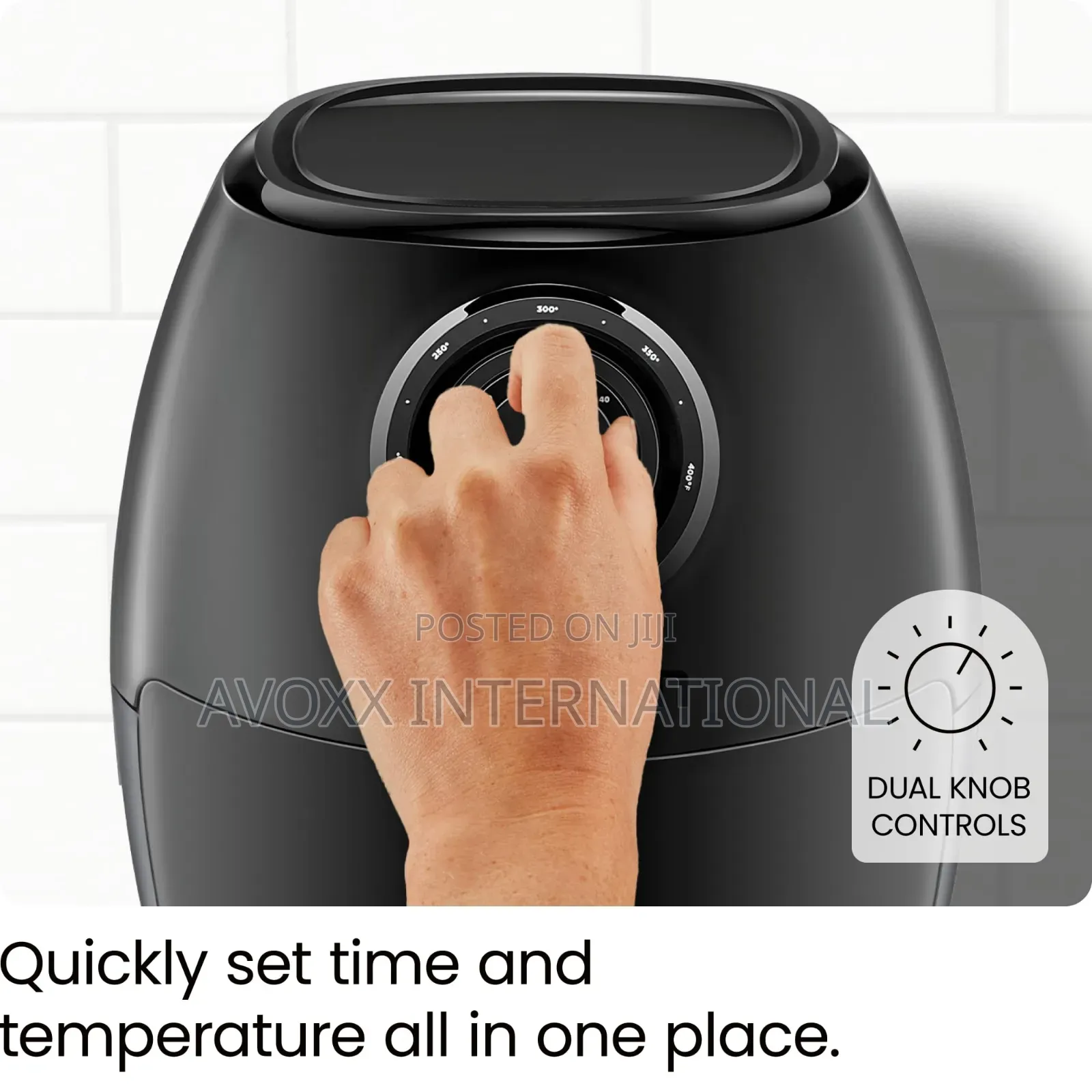 CHEFMAN Small Air Fryer Healthy Cooking, 3.6 Qt, Nonstick