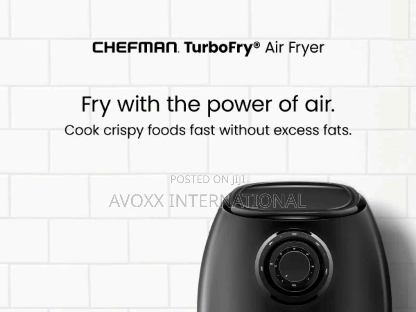 CHEFMAN Small Air Fryer Healthy Cooking, 3.6 Qt, Nonstick