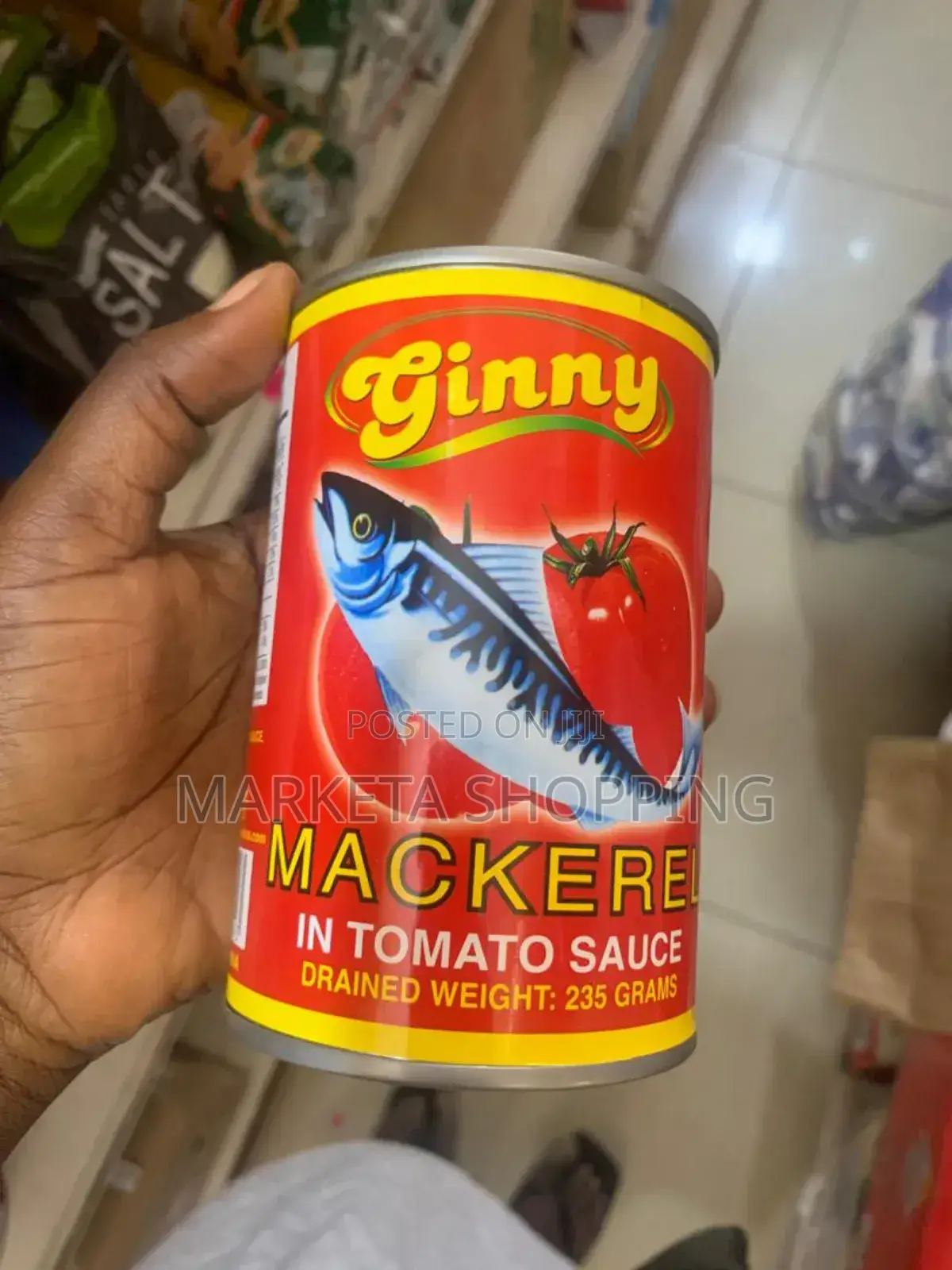 Ginny Mackerel 425g