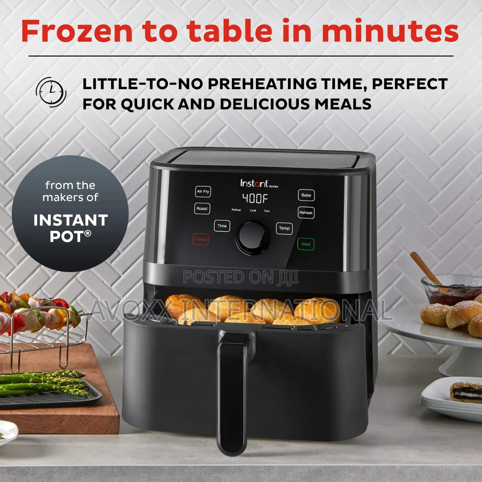 Instant Pot Vortex 5.7QT Air Fryer With Accessories,