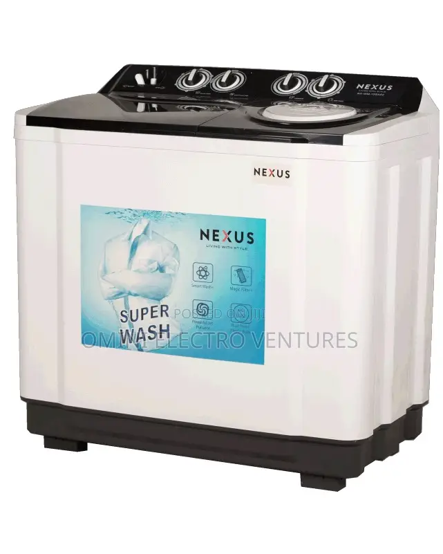 Brand New Nexus 12kg Semi Automatic Washing Machine