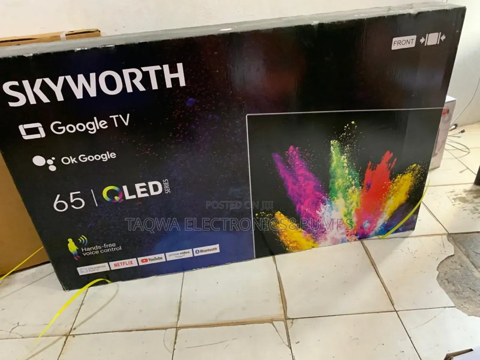 65"Qled Uhd TV :, Google Tv.