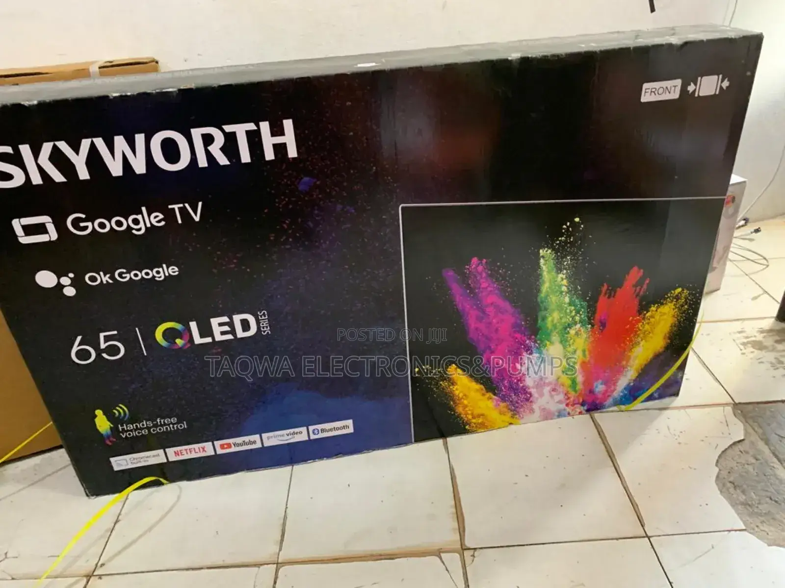 65"Qled Uhd TV :, Google Tv.