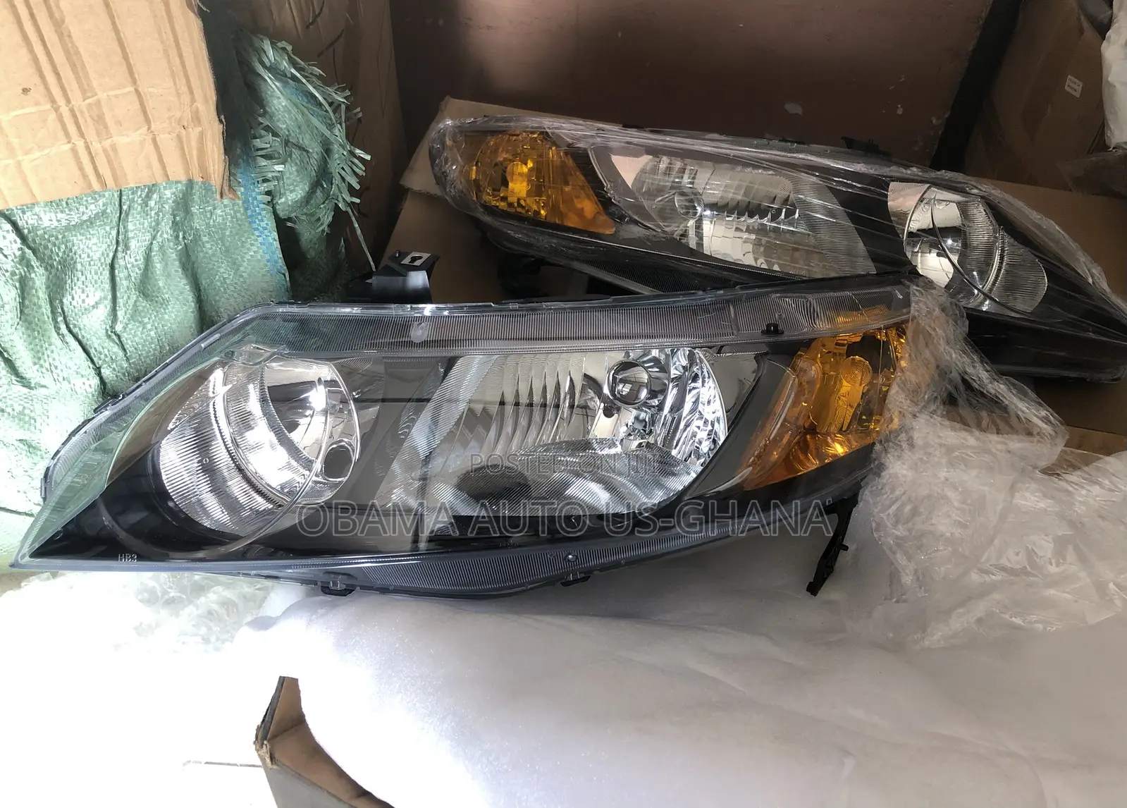 Honda Civic Headlight 2006 2007 2008 2009 2010 2011 Head Light