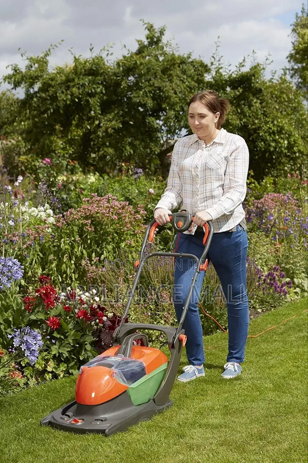 Lawn Mower Compct Hover Collect Corded