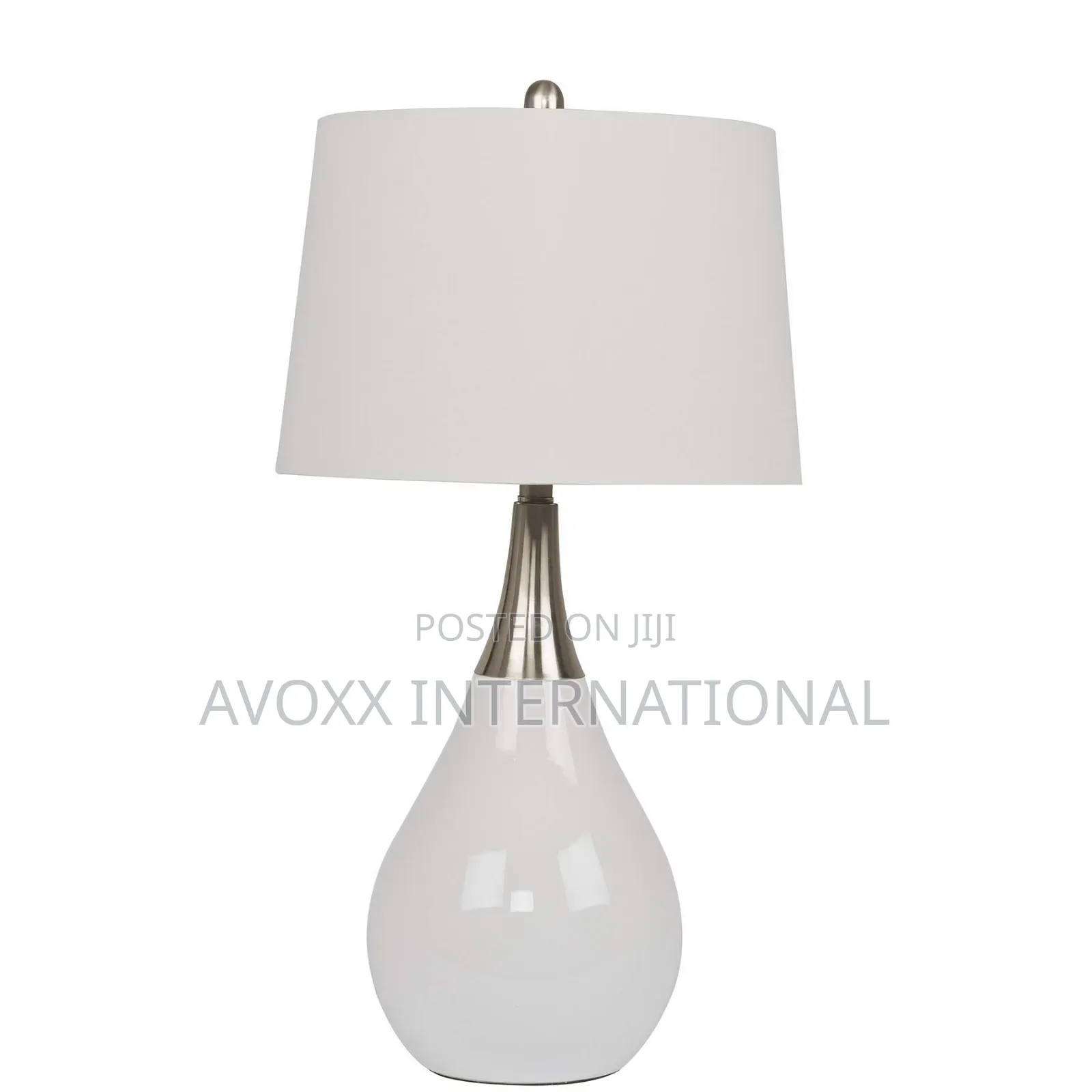 Litex Industries BL23WW Litex Lamp, Brushed Nickel White