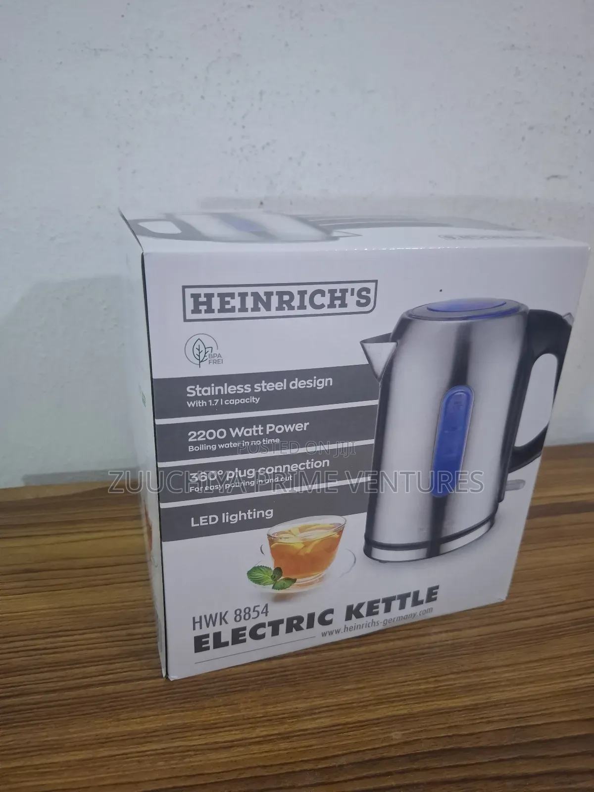 1.7l Heinrich Kettle From Germany