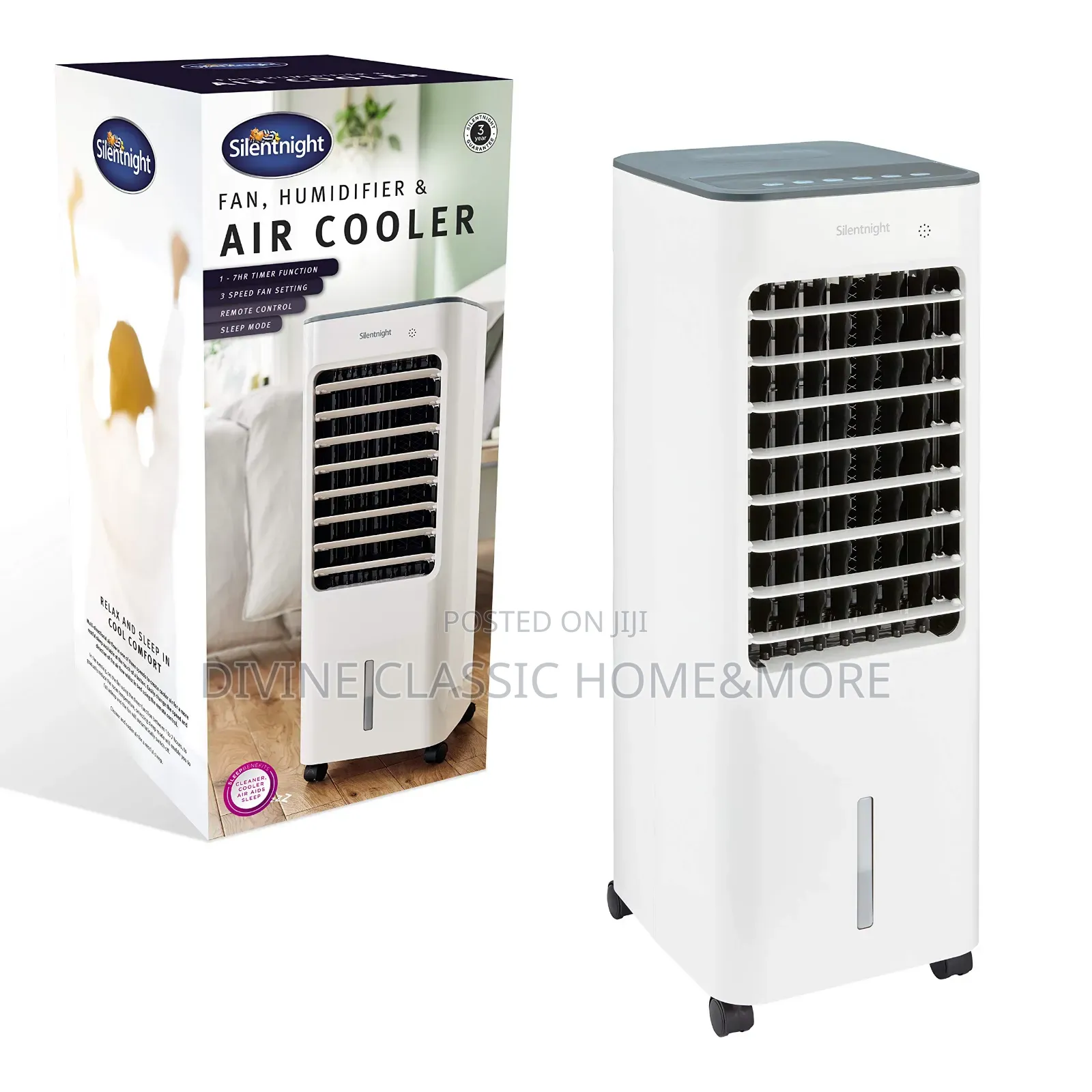 3in1 Silent Night Air Cooler