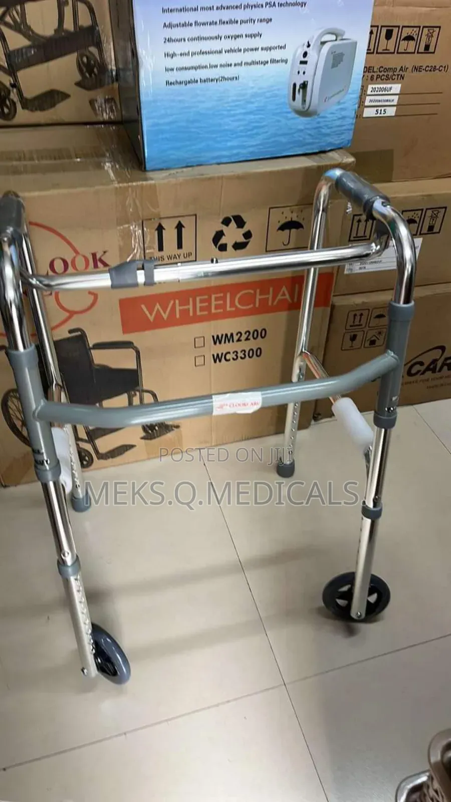 Walker With Wheels