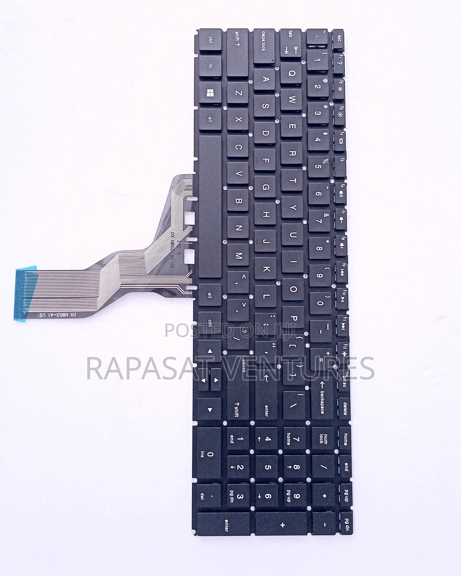 Laptop Keyboard Hp 15-Bs Black