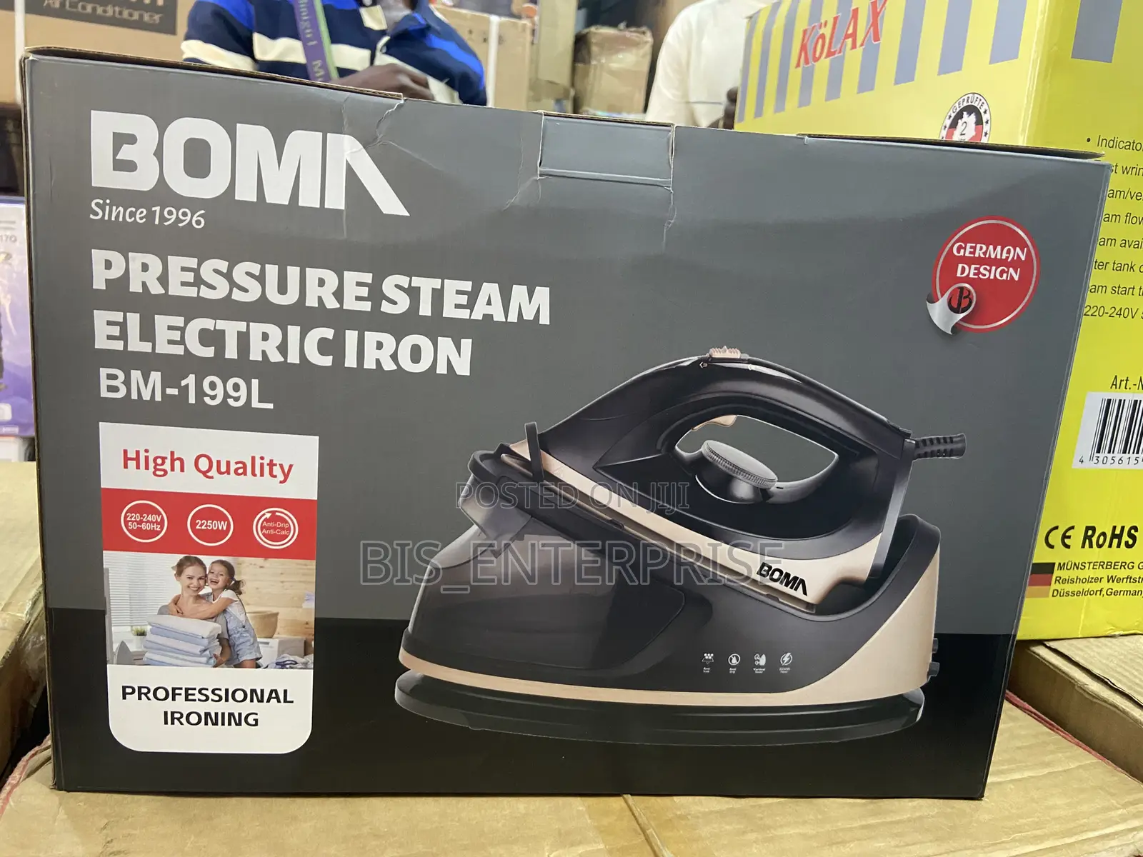 Bomn Pressure Steam Iron