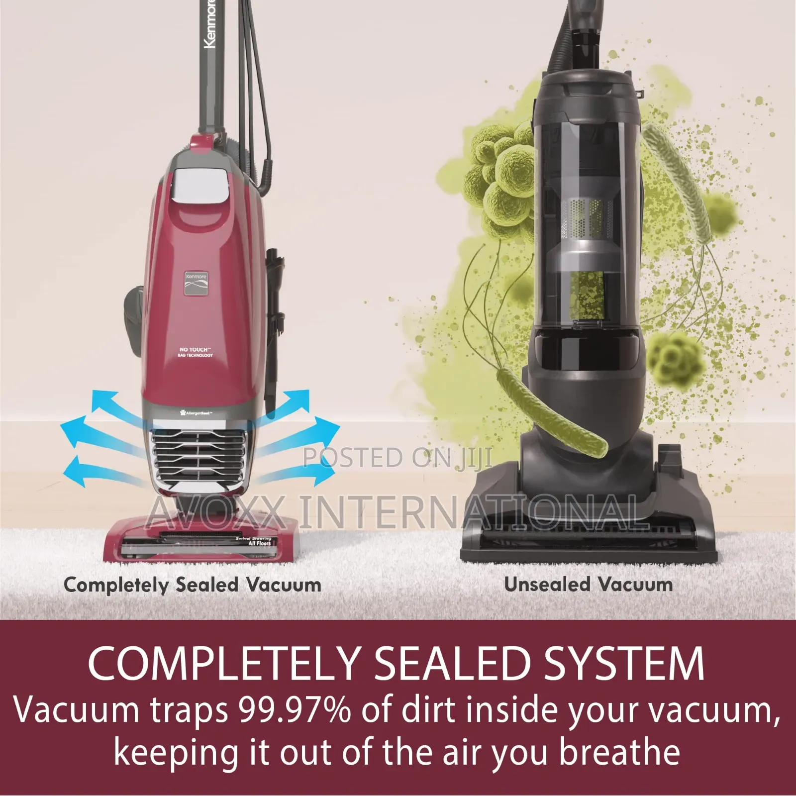 Kenmore BU3040 Intuition Bagged Upright Vacuum Cleaner