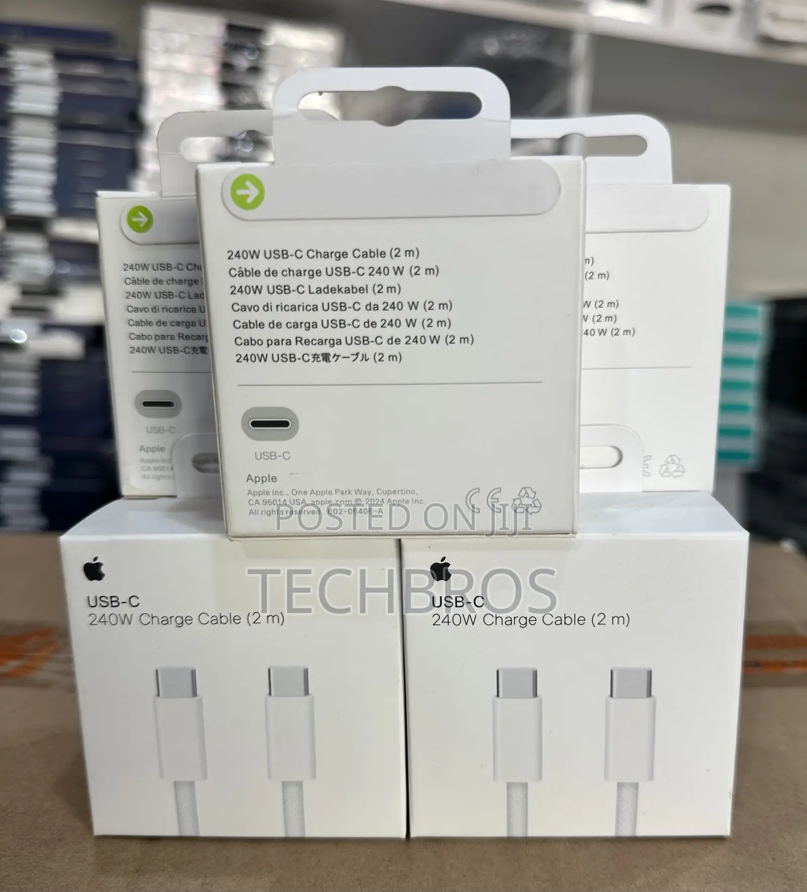 Original Apple Macbook 240w Usb-C Braided Cable (2m)