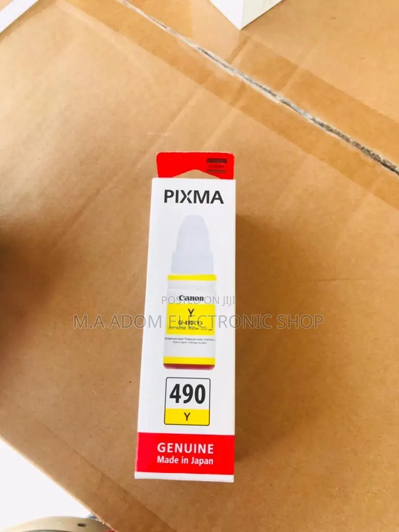 Canon GI-490 Yellow Ink: Your Creative Printing Partner
