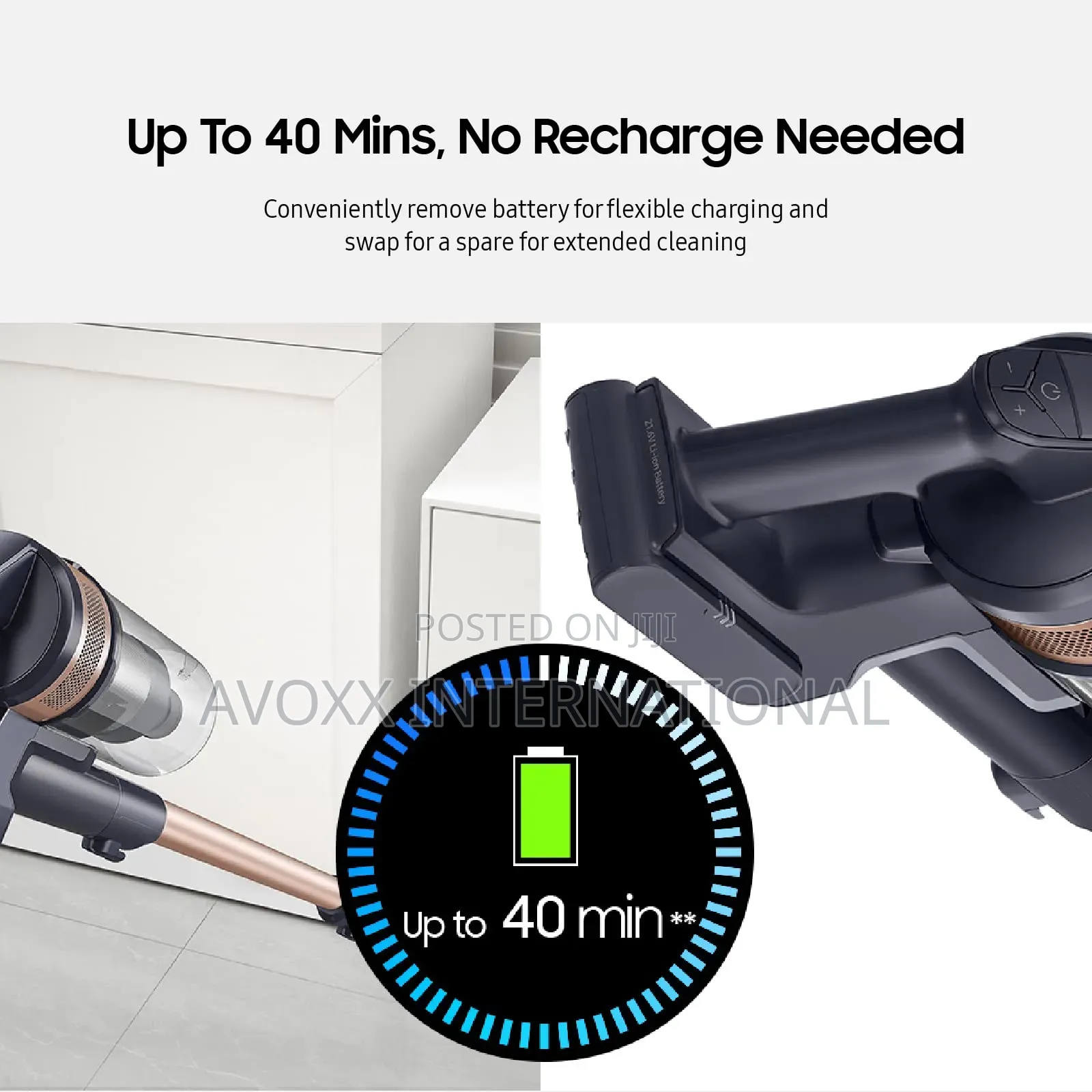 Samsung Jet60 Flex Cordless Stick Vacuum Cleaner,Vs15a6031r7