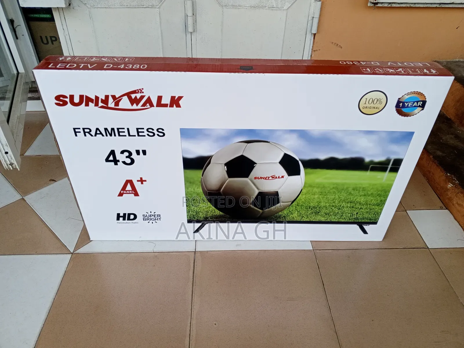 Sunny Walk 43 Inch DVB T2/S2 FHD TV