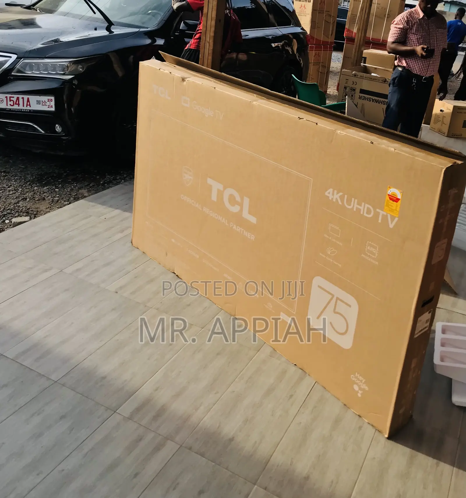 Choose Original TCL 75p755 75” HDR Smart Android Tv.