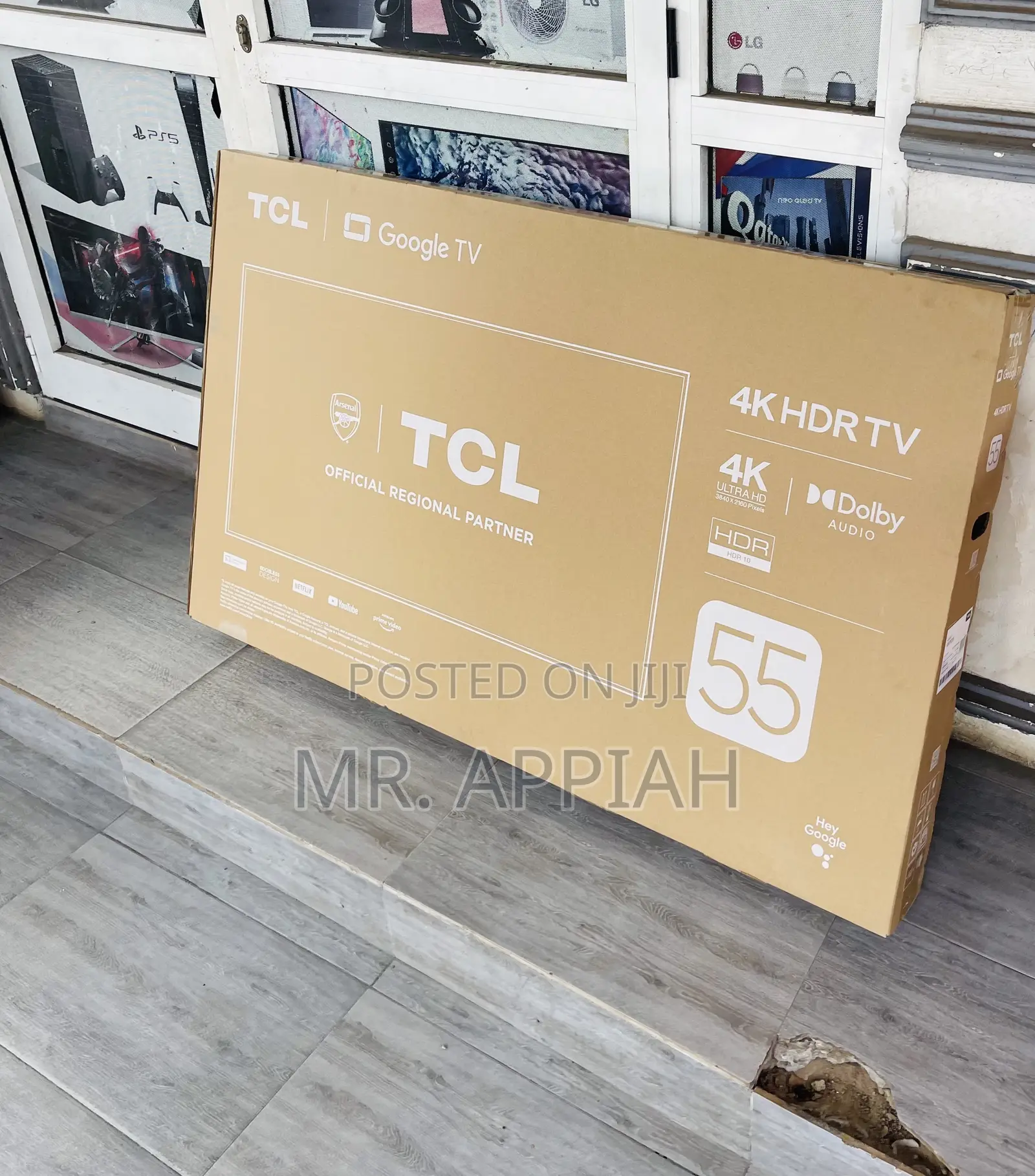 Choose Original TCL 55p635 55” HDR Frameless Google Tv