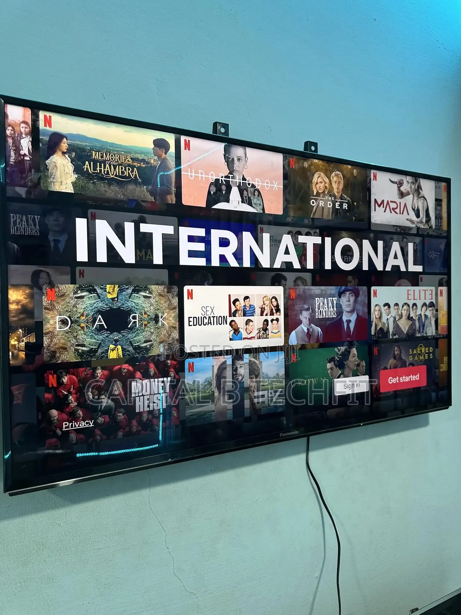 50inches Full Digital Satellite Uhd Smart Panasonic
